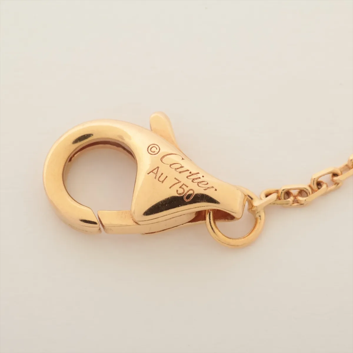 Sweet Trinity Bracelet 750 (Yellow Gold x Pink Gold x White Gold) 2.2g EQU798 — view 5