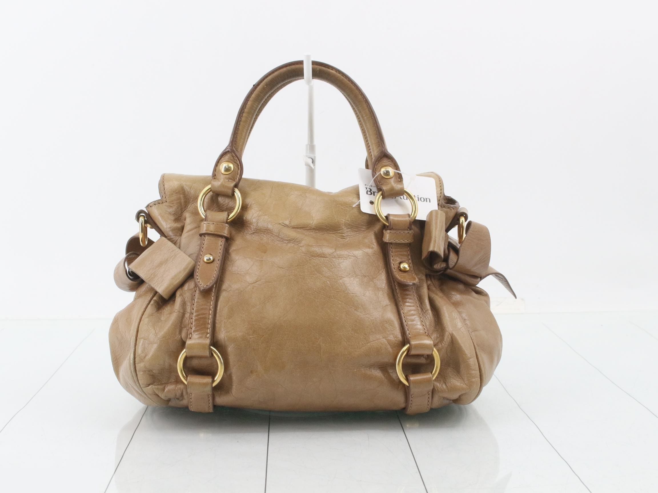 Other lines: Bags - 2-way handbag with long strap, leather — view 2