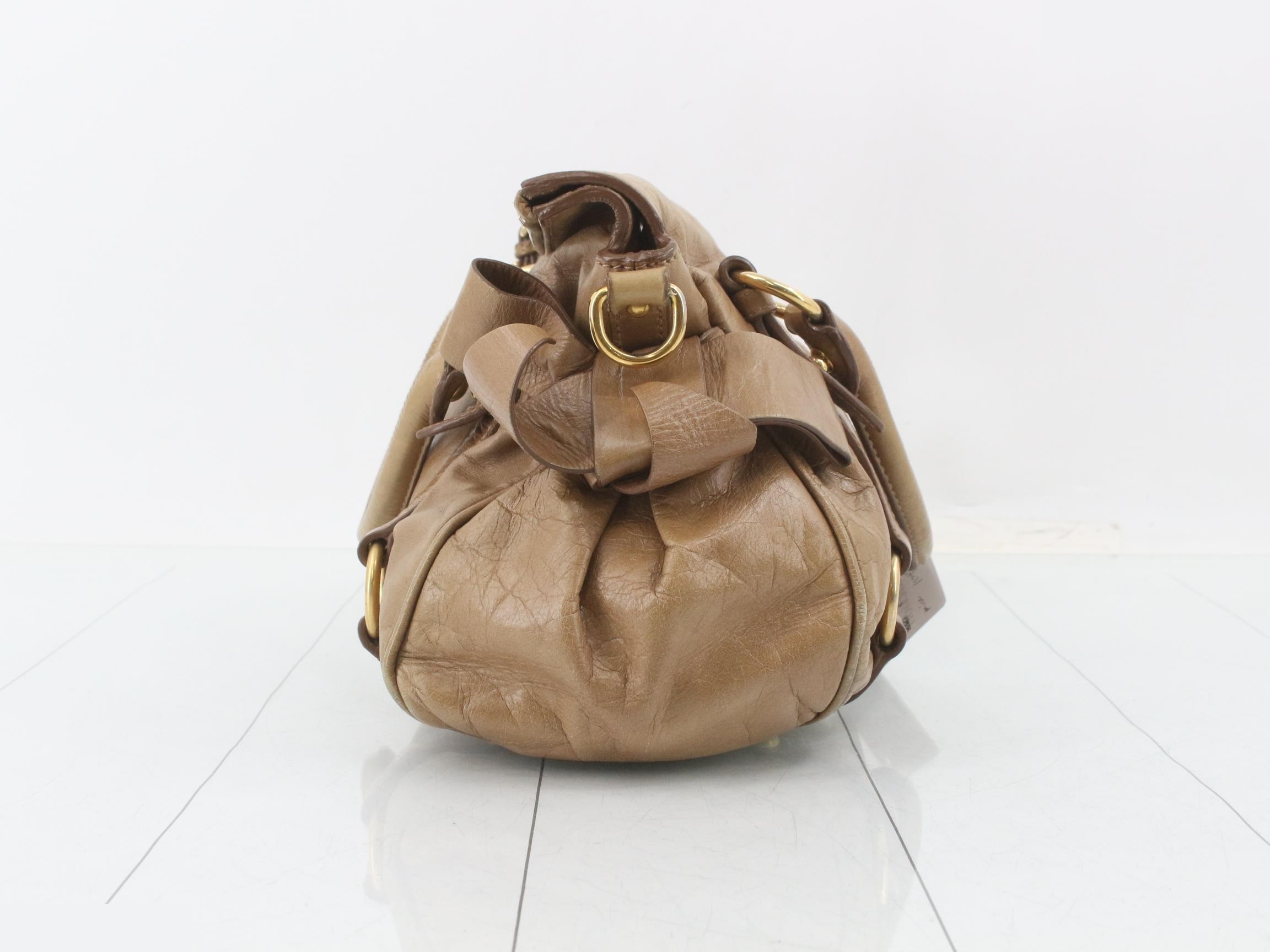 Other lines: Bags - 2-way handbag with long strap, leather — view 3