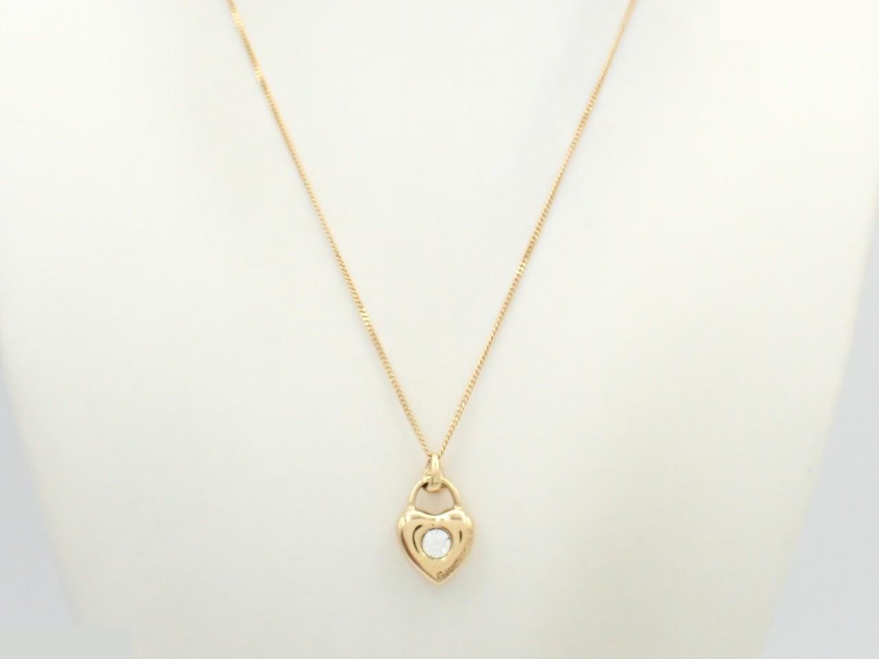 necklace pendant, chain approximately 46cm, 4G logo — view 3