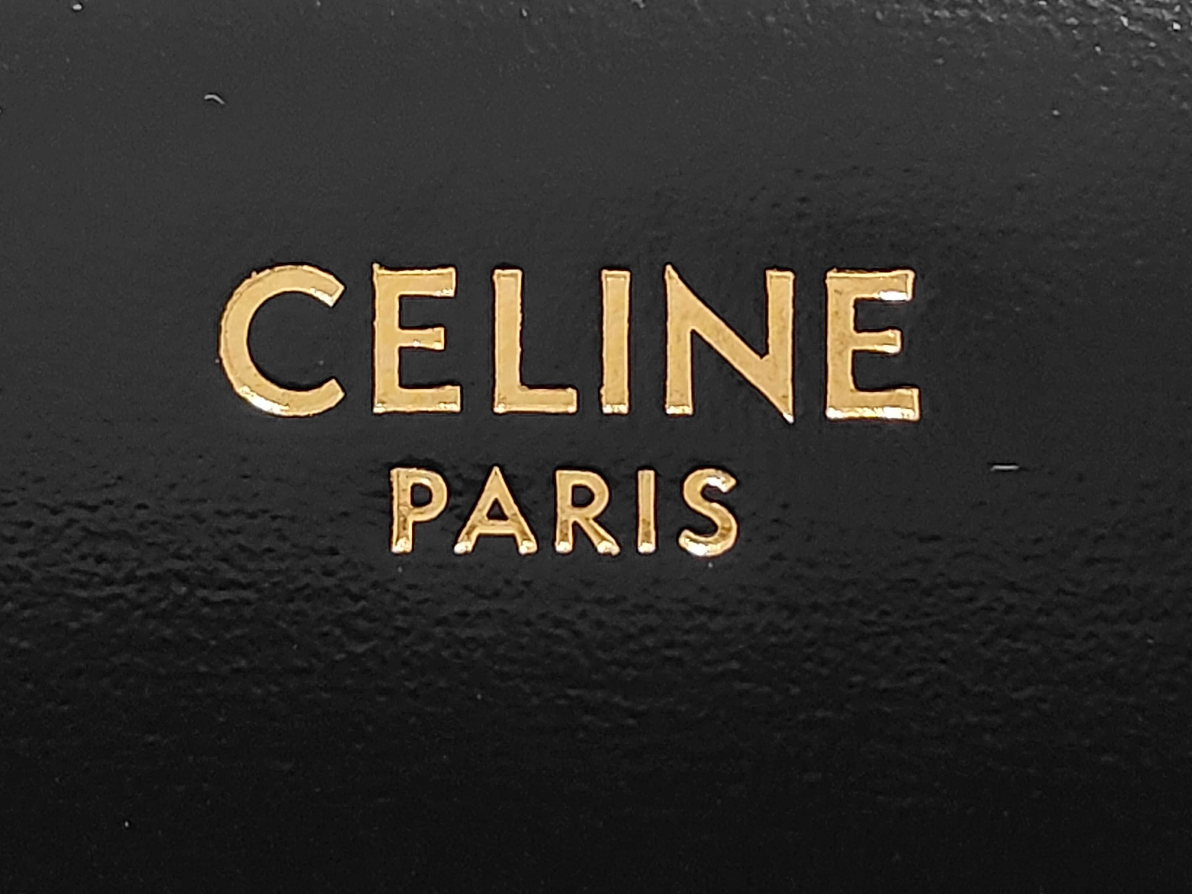 Triomphe Logo Metal Chain Shoulder Bag — view 7
