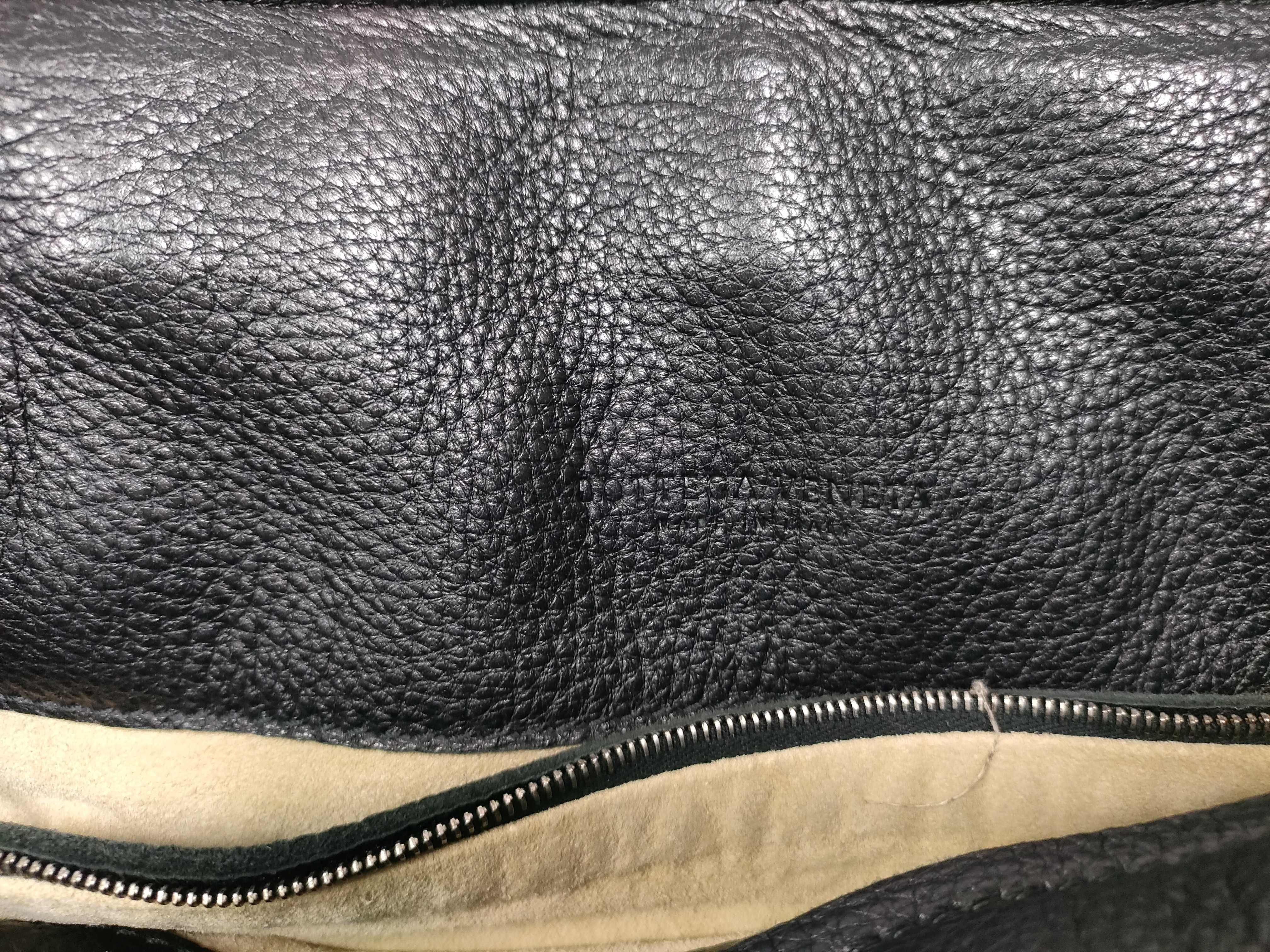 Quilted Intrecciato Leather Tote Bag — view 15