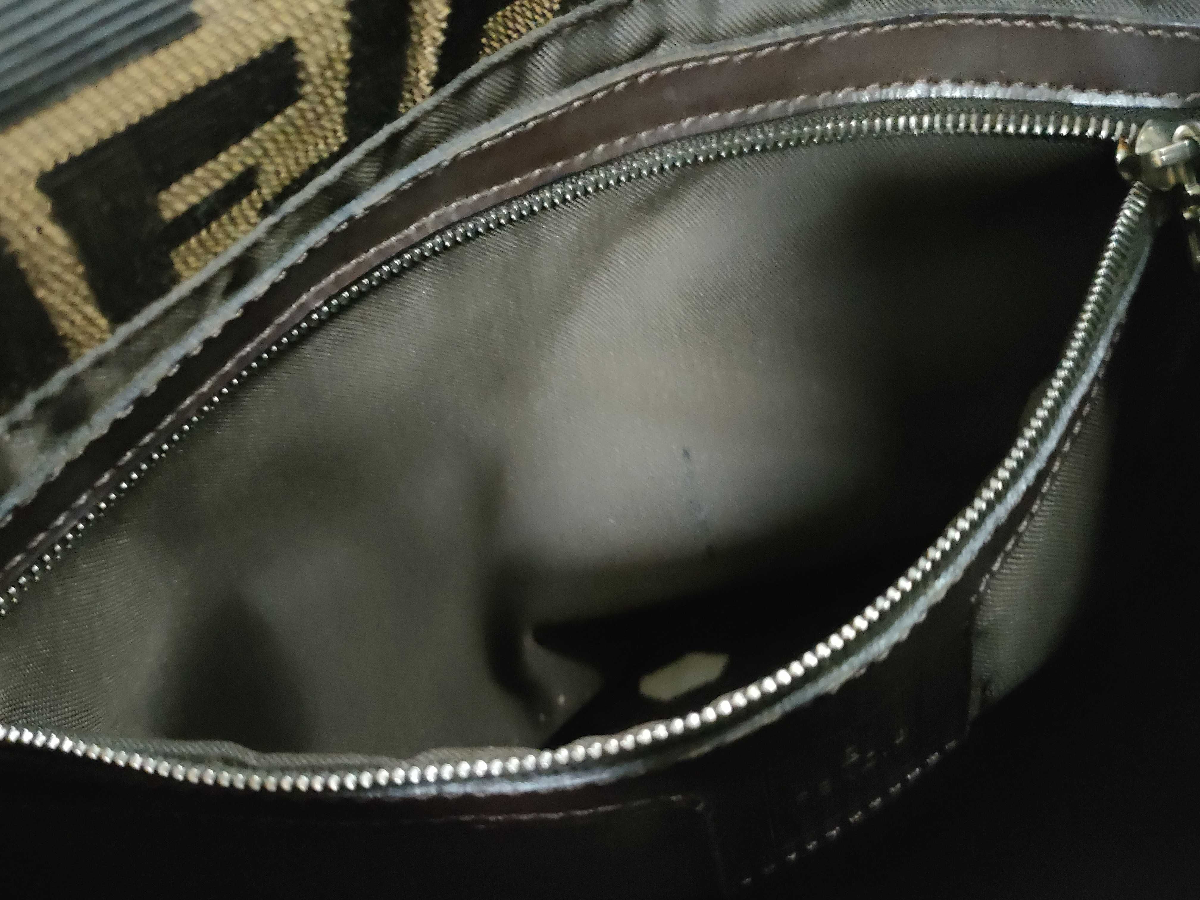Zucca pattern Fendi Zucca handbag — view 12