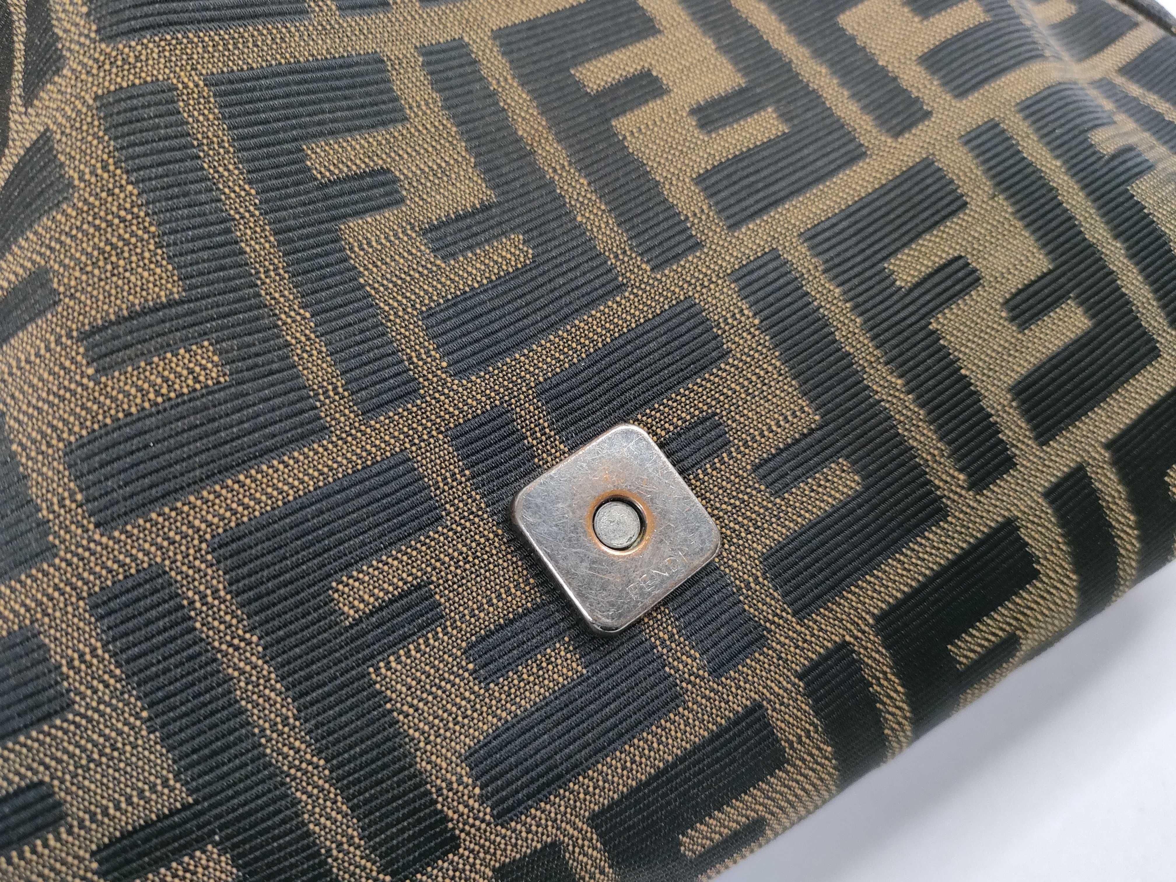 Zucca pattern Fendi Zucca handbag — view 14