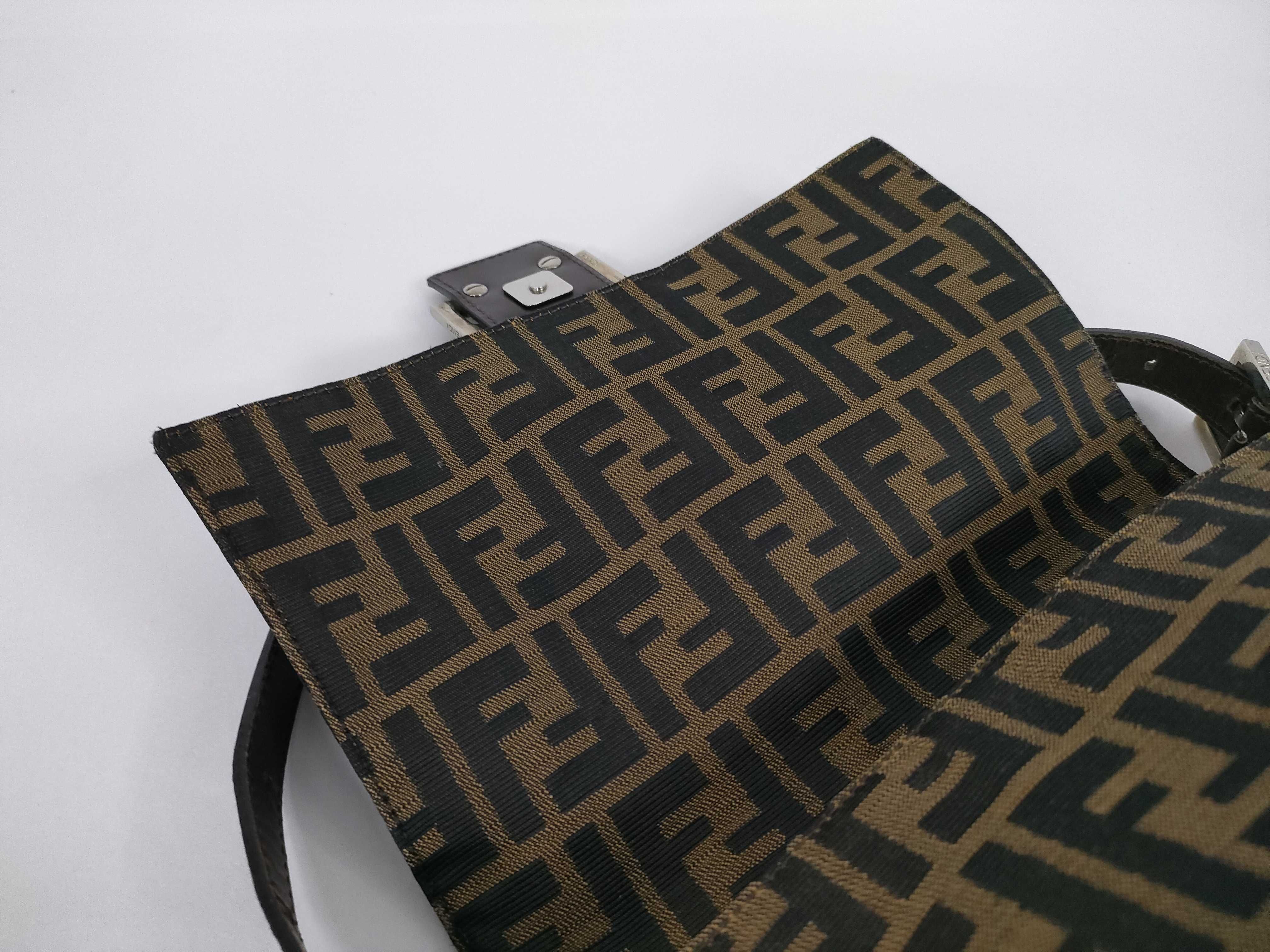Zucca pattern Fendi Zucca handbag — view 8