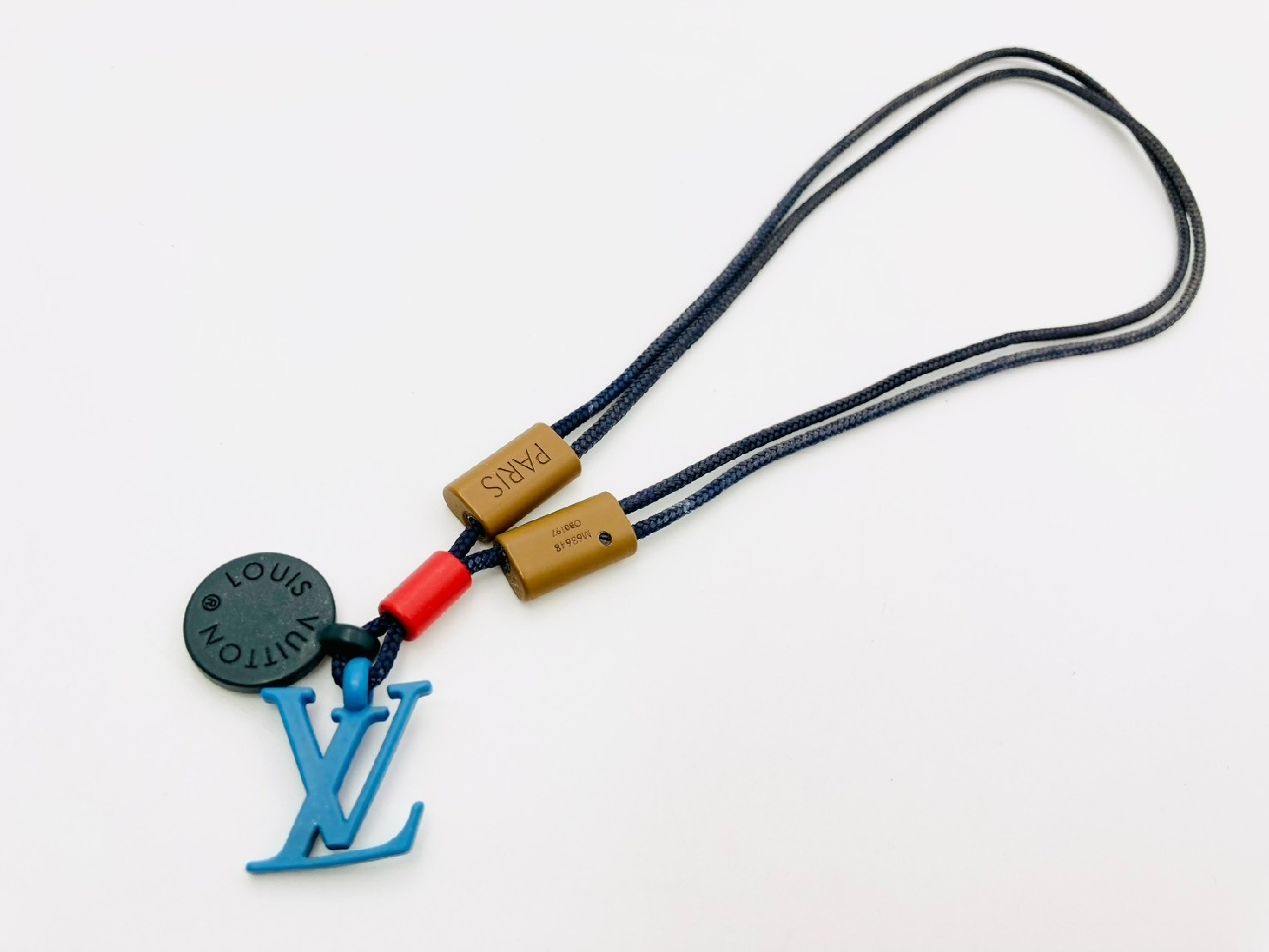 M63648 Collier Charms OnTheGo Fabric Cord OB0197 Necklace — view 3