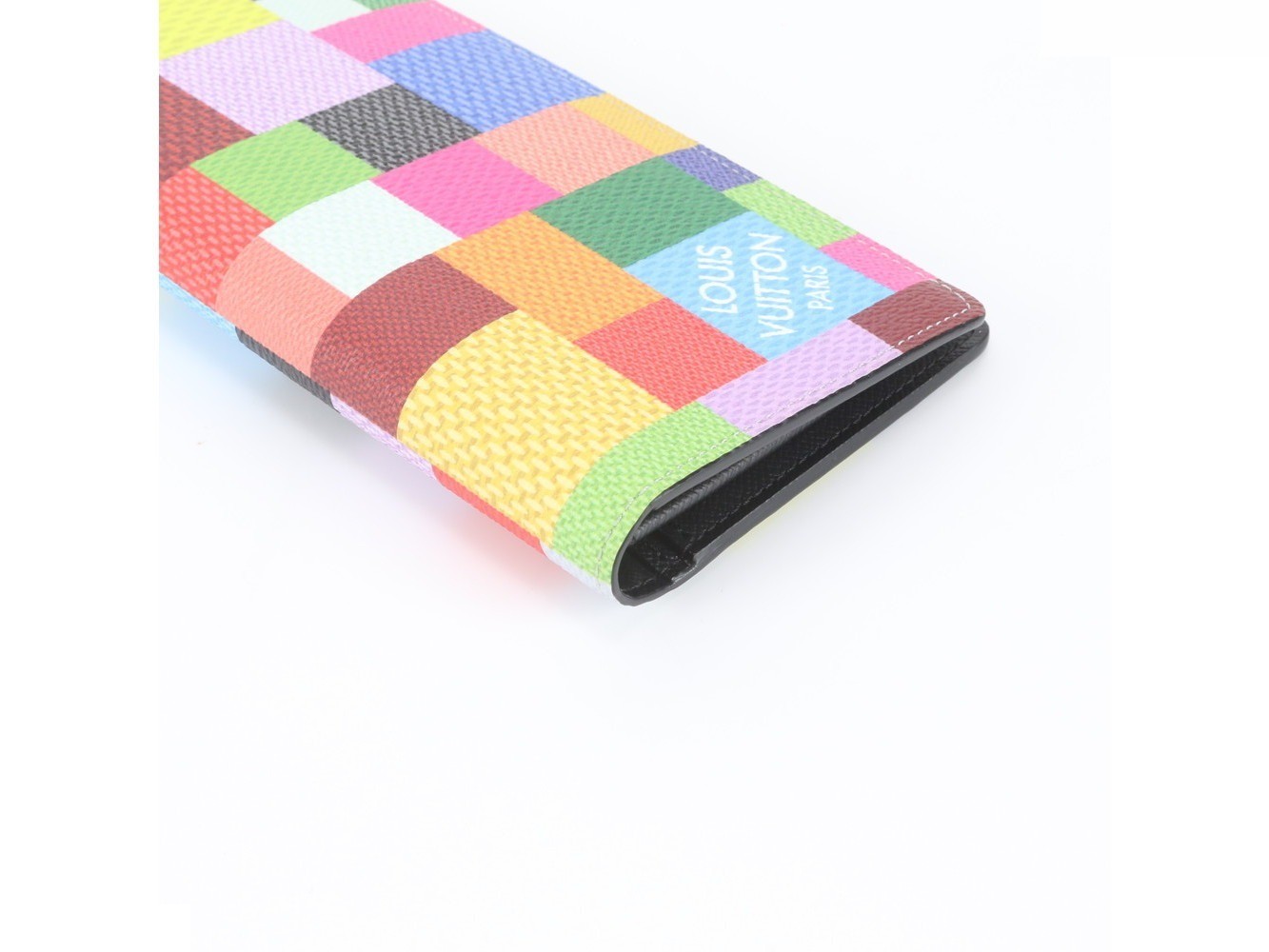 RFID-equipped Damier Graphite 3D Portefeuille Brazza NM N60457 — view 3