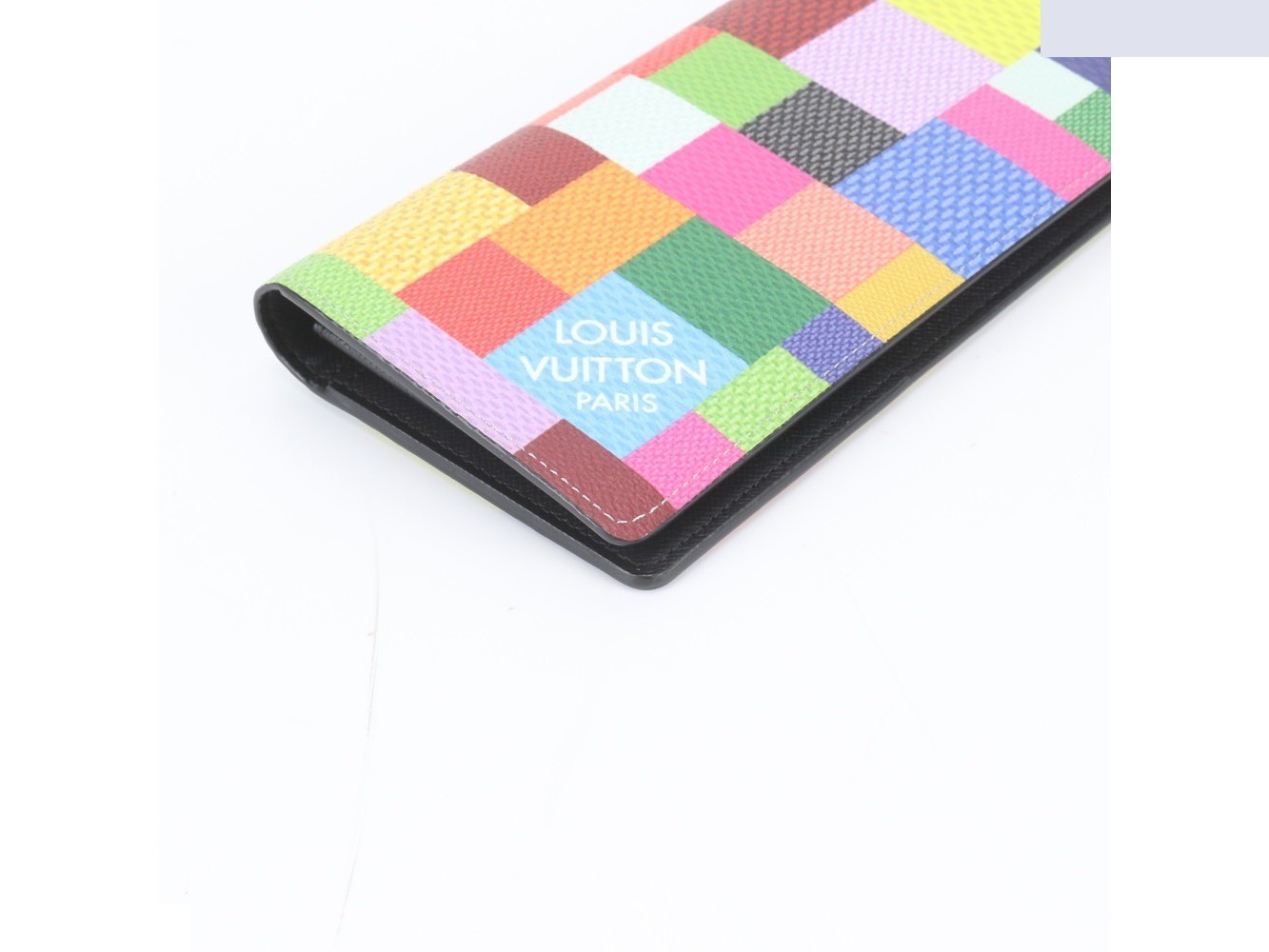 RFID-equipped Damier Graphite 3D Portefeuille Brazza NM N60457 — view 4