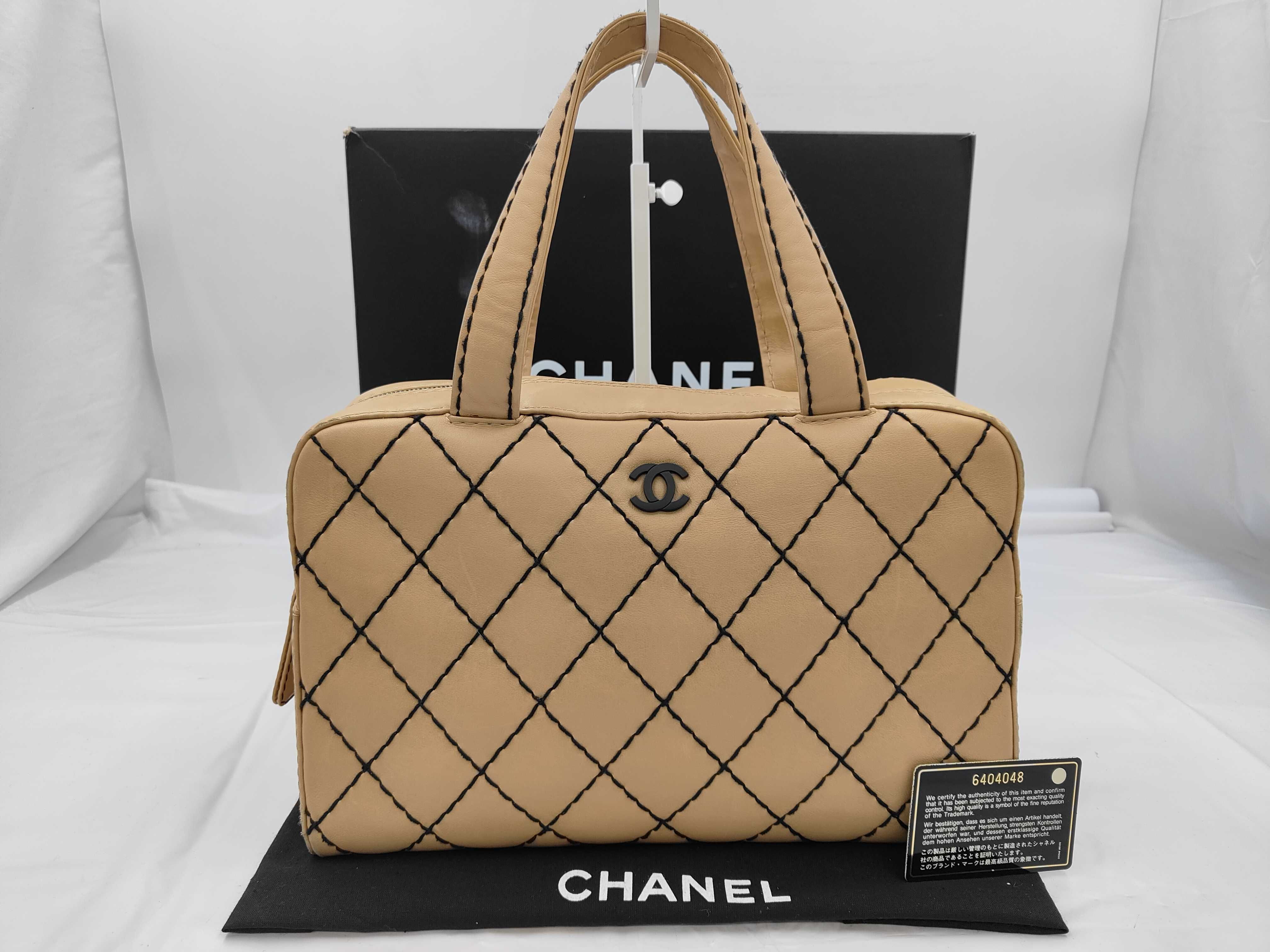 Wild Stitch Beige Handbag