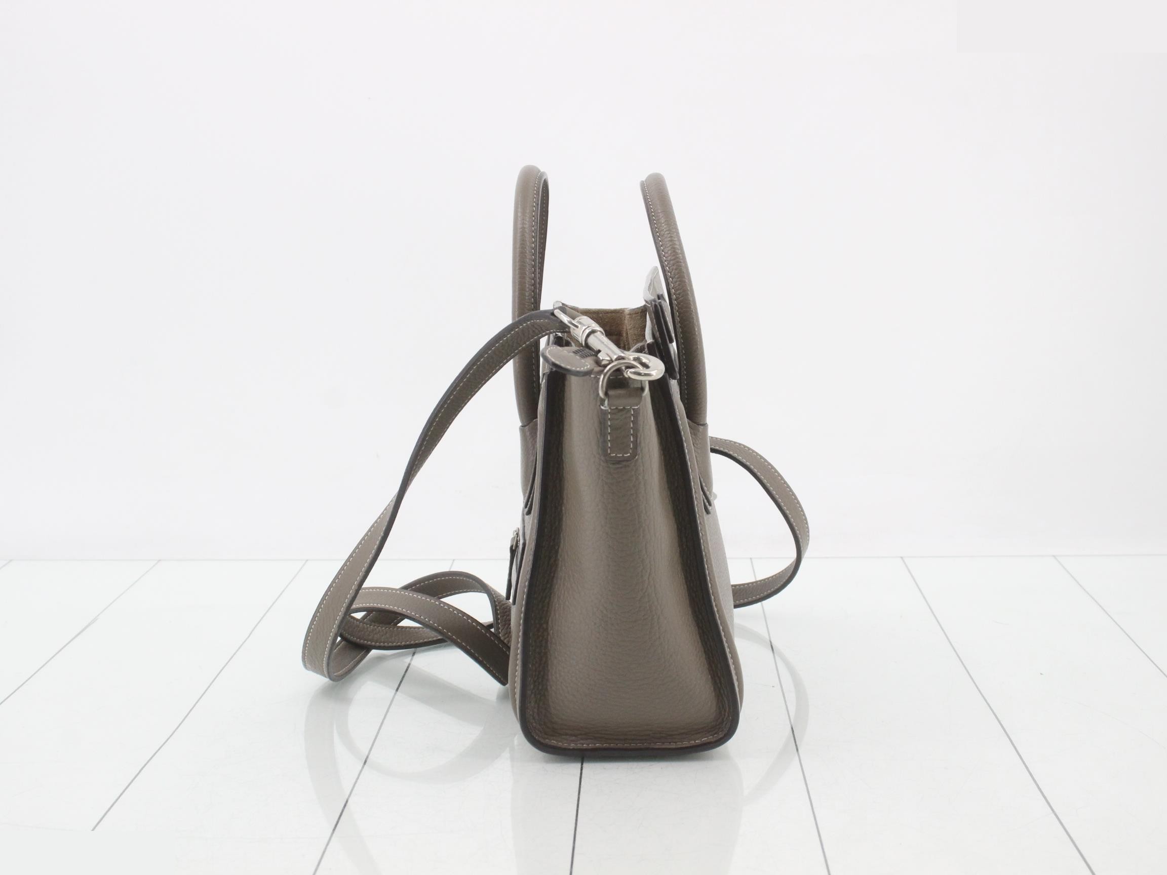 Bag, shoulder bag, handbag, gray — view 3