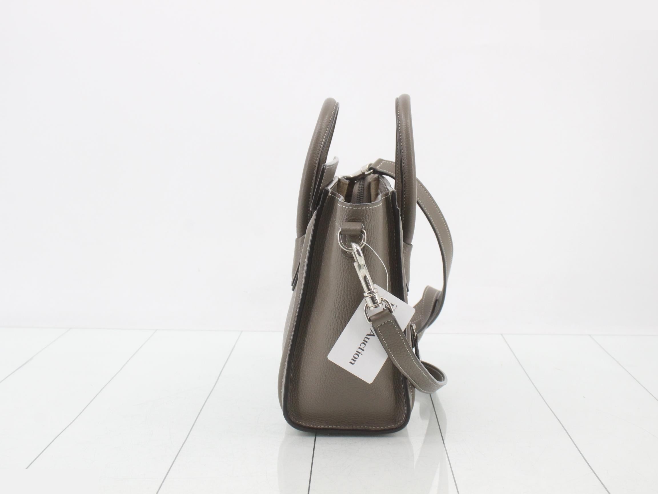 Bag, shoulder bag, handbag, gray — view 4
