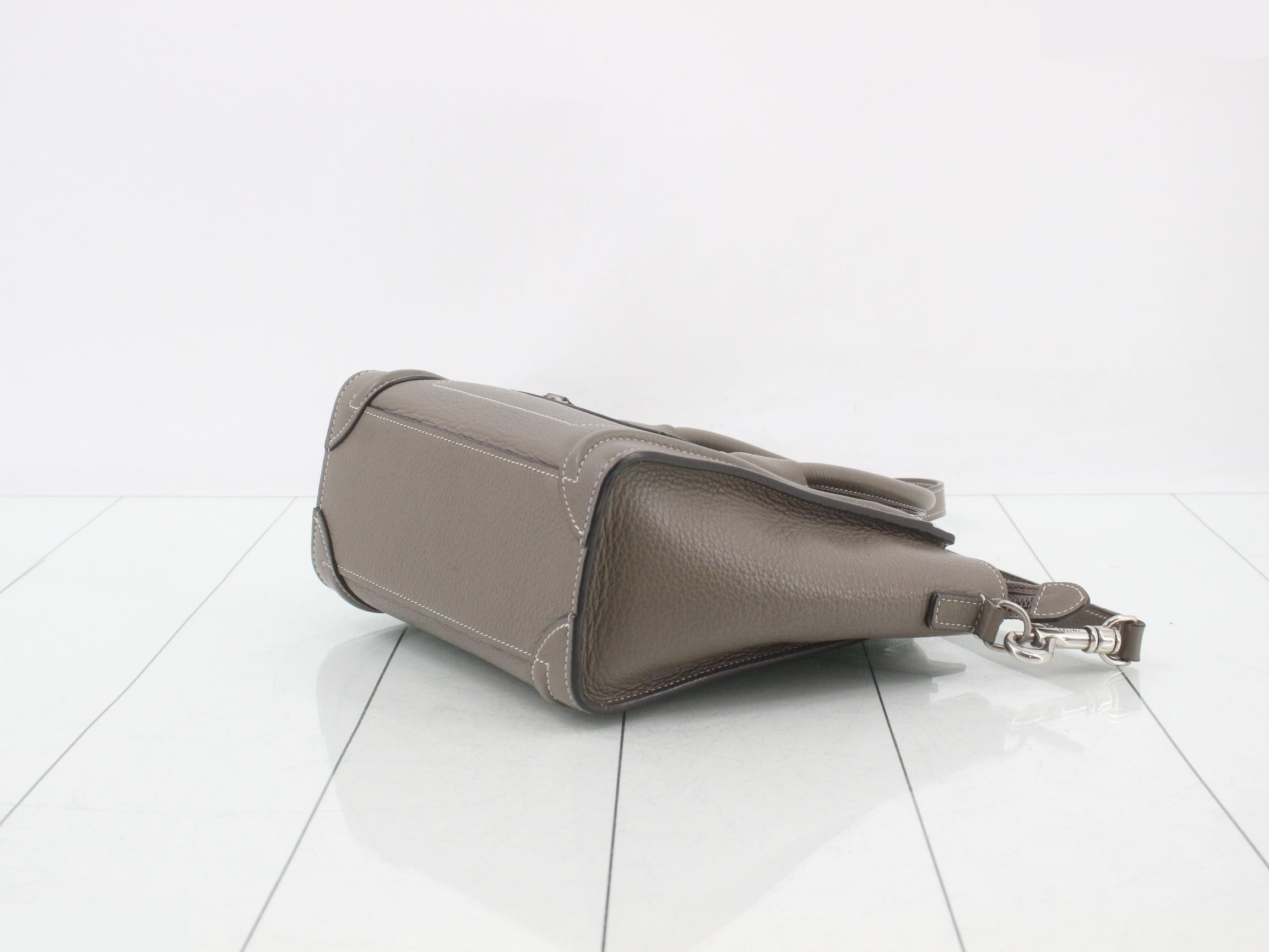 Bag, shoulder bag, handbag, gray — view 6