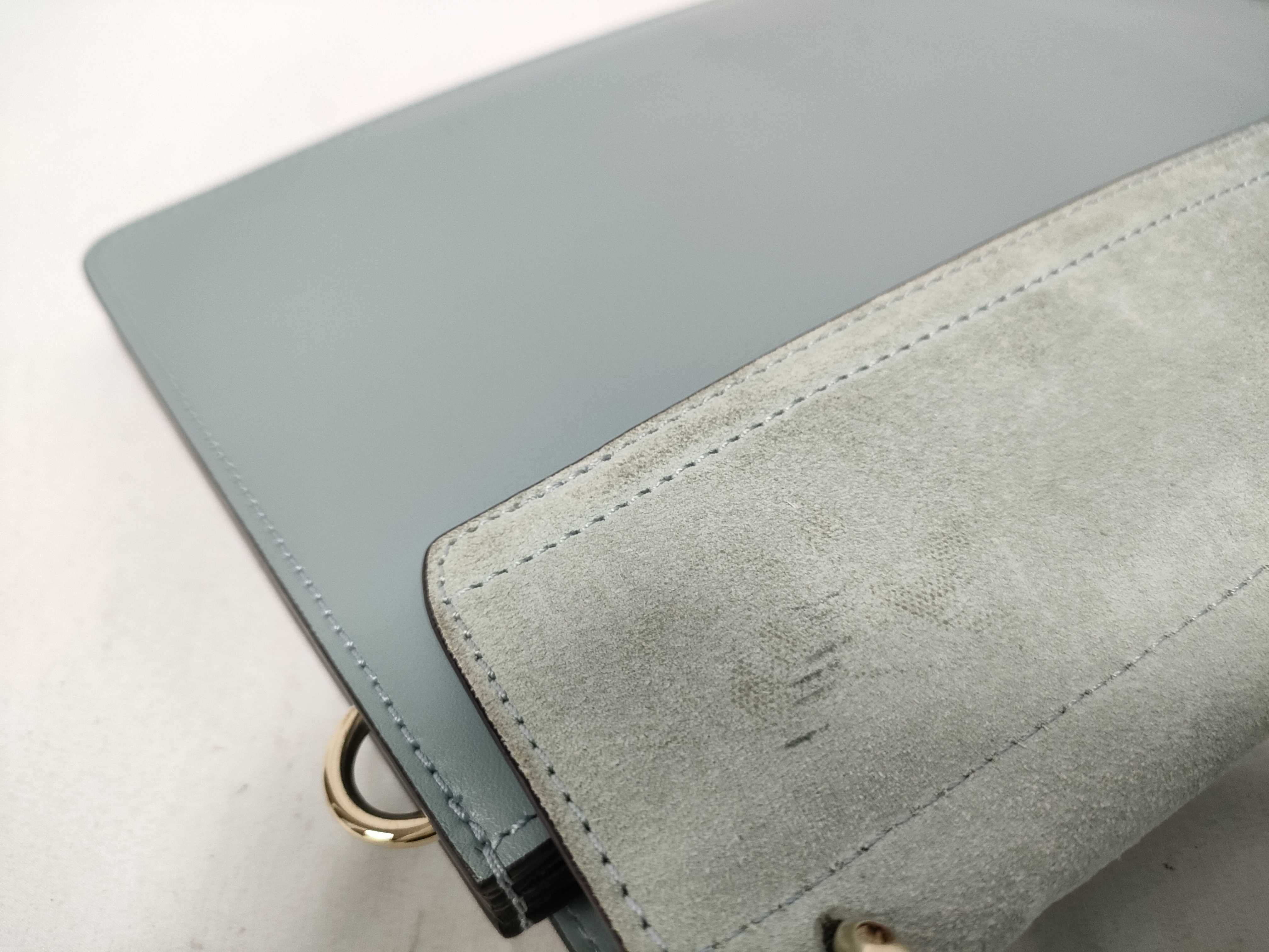 Prada Canapa Tote Bag, Denim Strap, Scuffs, Fading, Fraying, Handbag — view 6