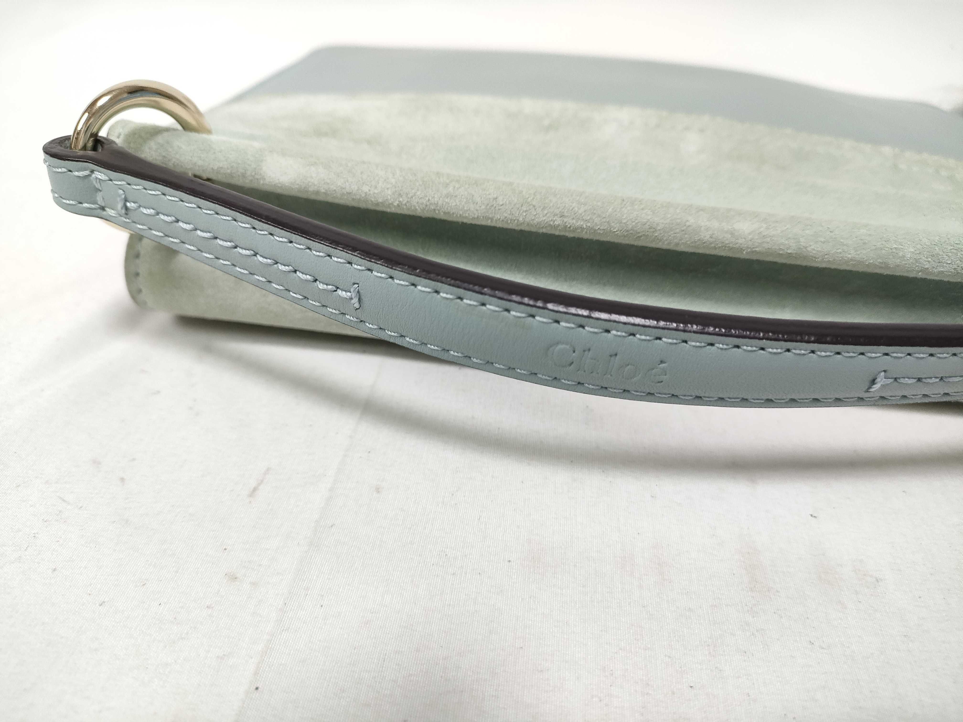 Prada Canapa Tote Bag, Denim Strap, Scuffs, Fading, Fraying, Handbag — view 7