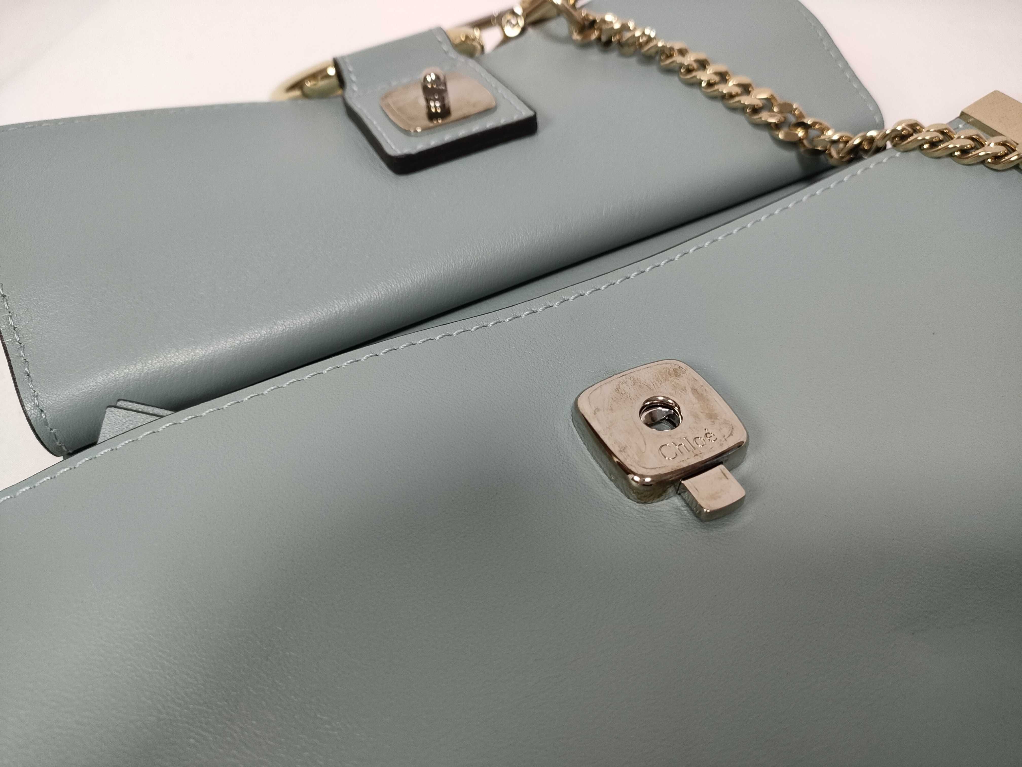 Prada Canapa Tote Bag, Denim Strap, Scuffs, Fading, Fraying, Handbag — view 10