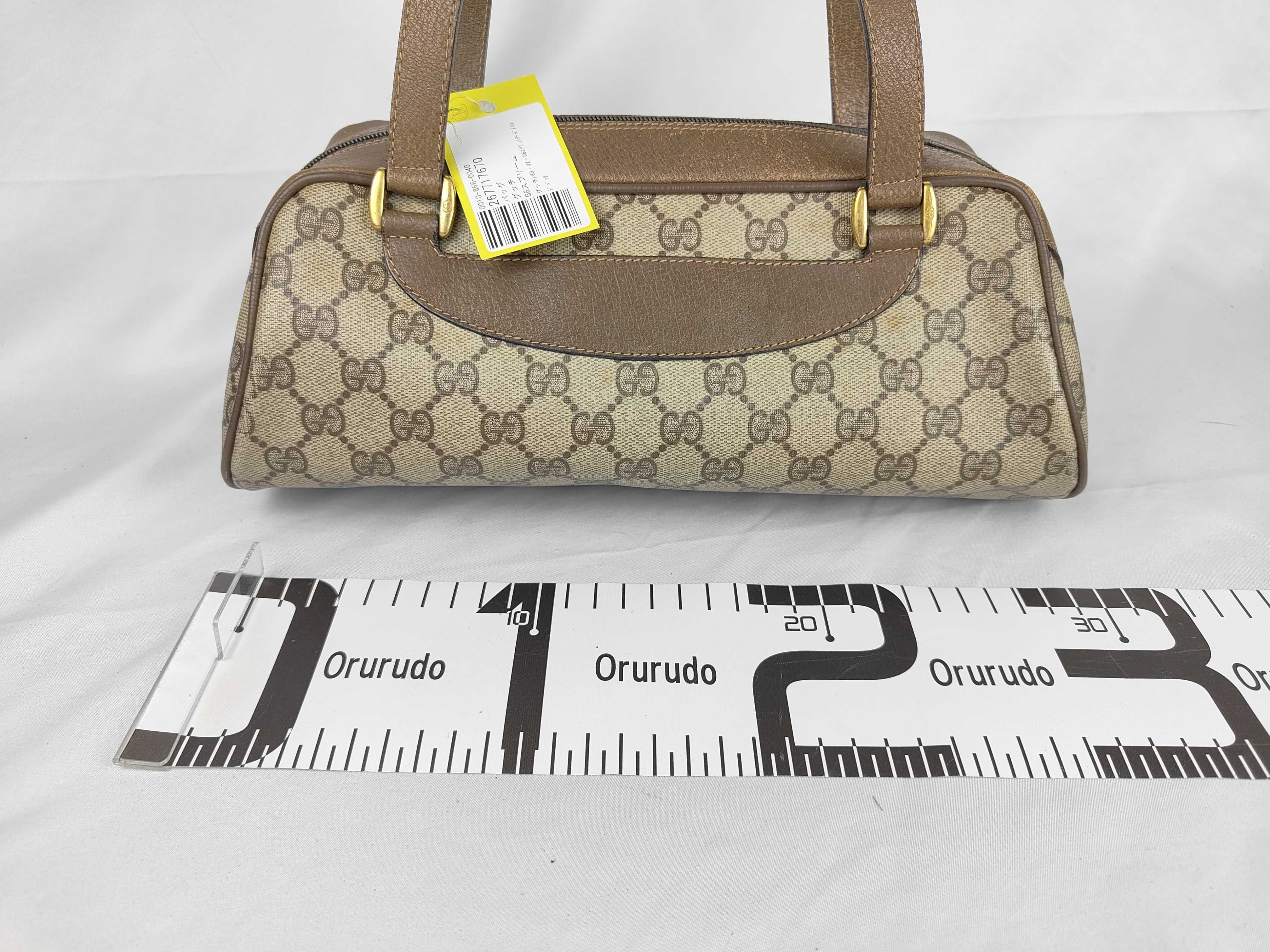 GG Supreme Gucci/89・02・062/Vintage/Handbag — view 2