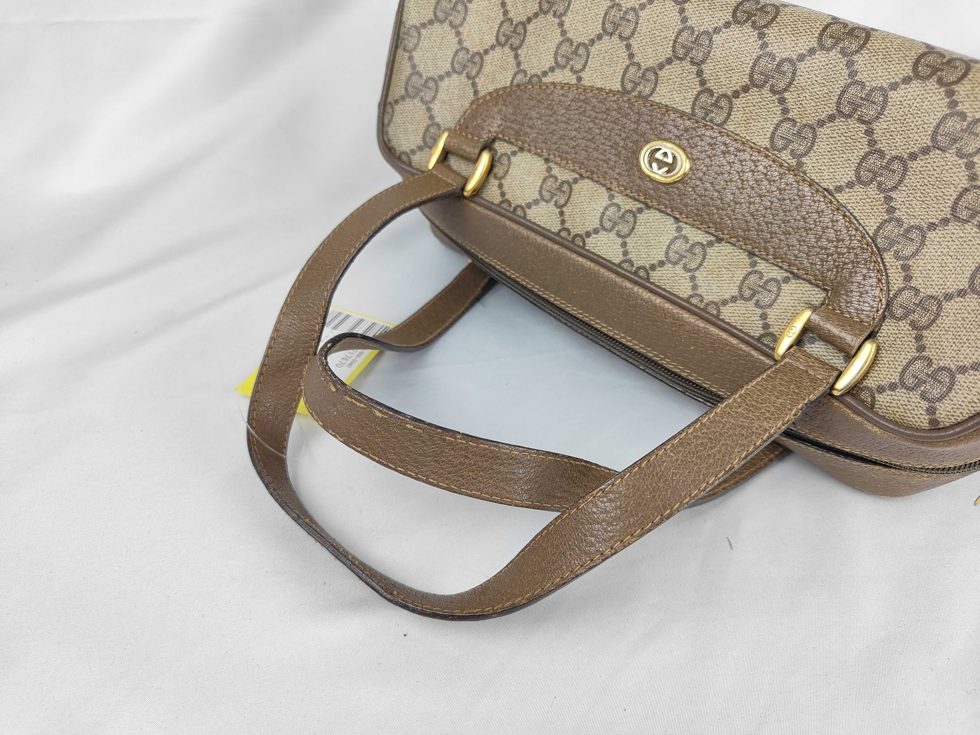 GG Supreme Gucci/89・02・062/Vintage/Handbag — view 3