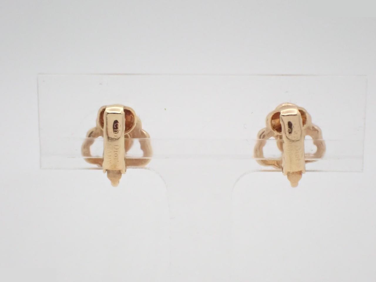 rhinestone earrings — view 2
