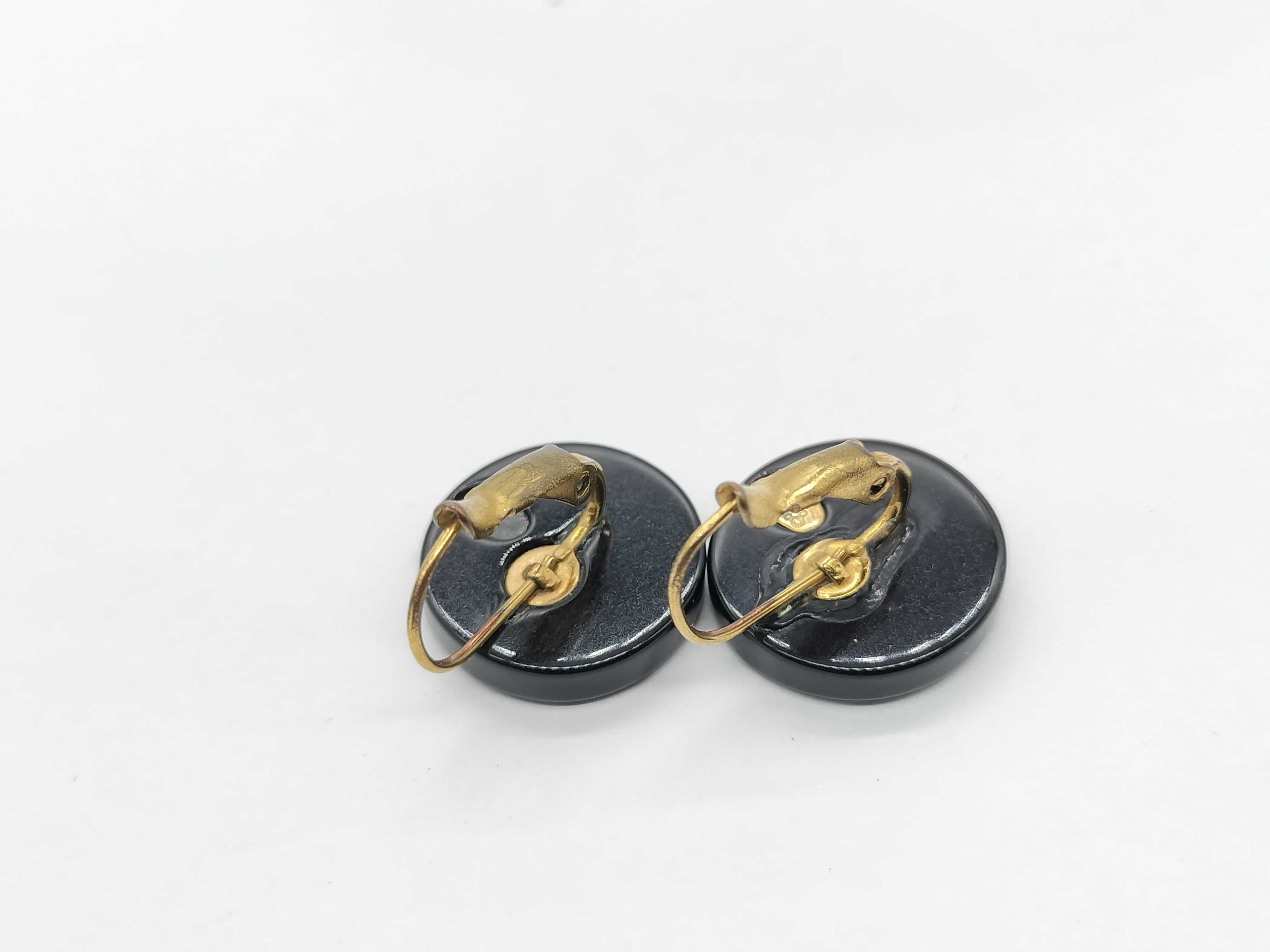 Coco Mark Camellia Hoop Earrings 03 P Earrings — view 2