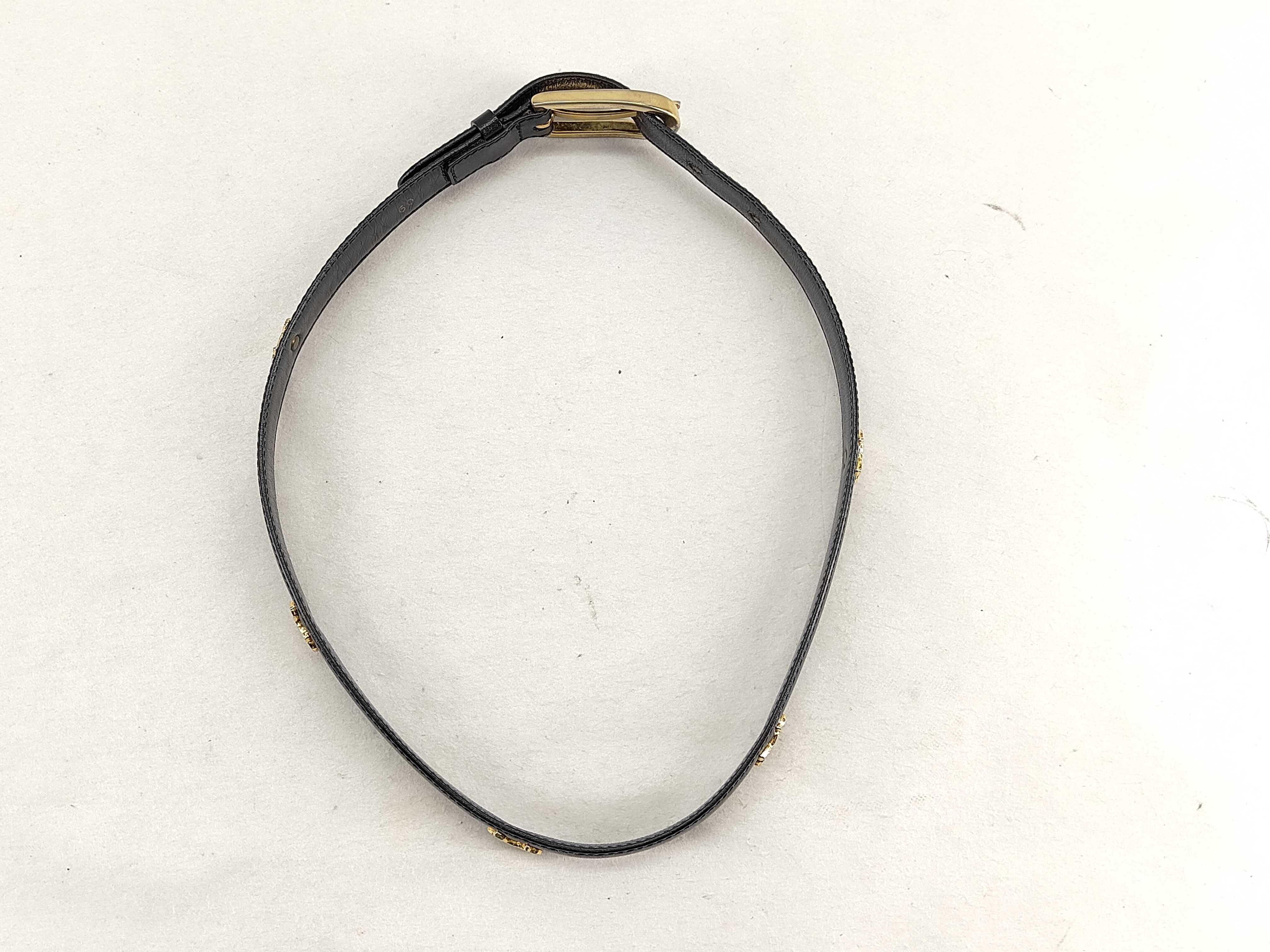 Carriage Leather Belt Size 60 Belt — view 3
