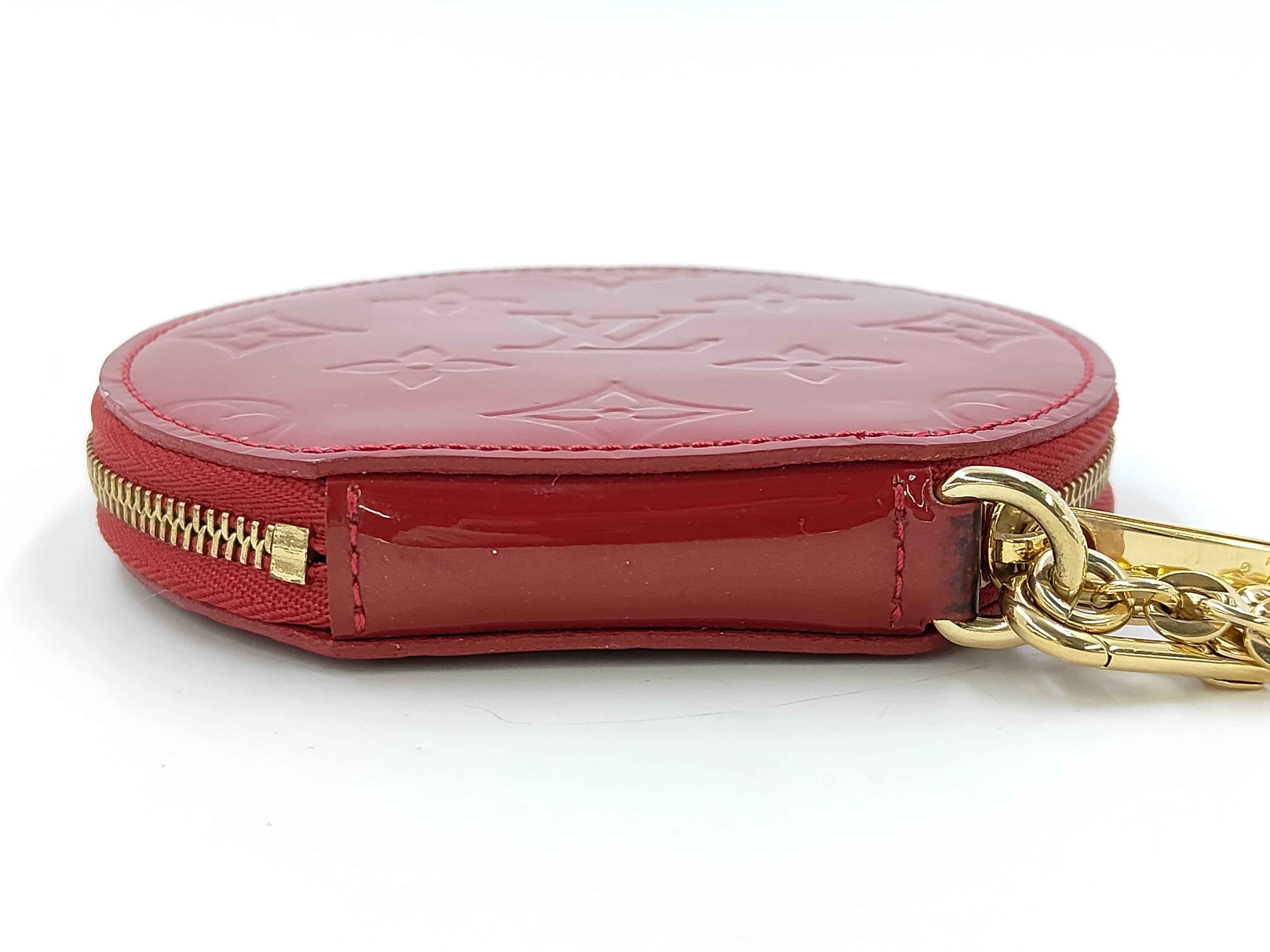Monogram Vernis Portemonnaie Chapeau M91417 Coin Case — view 3