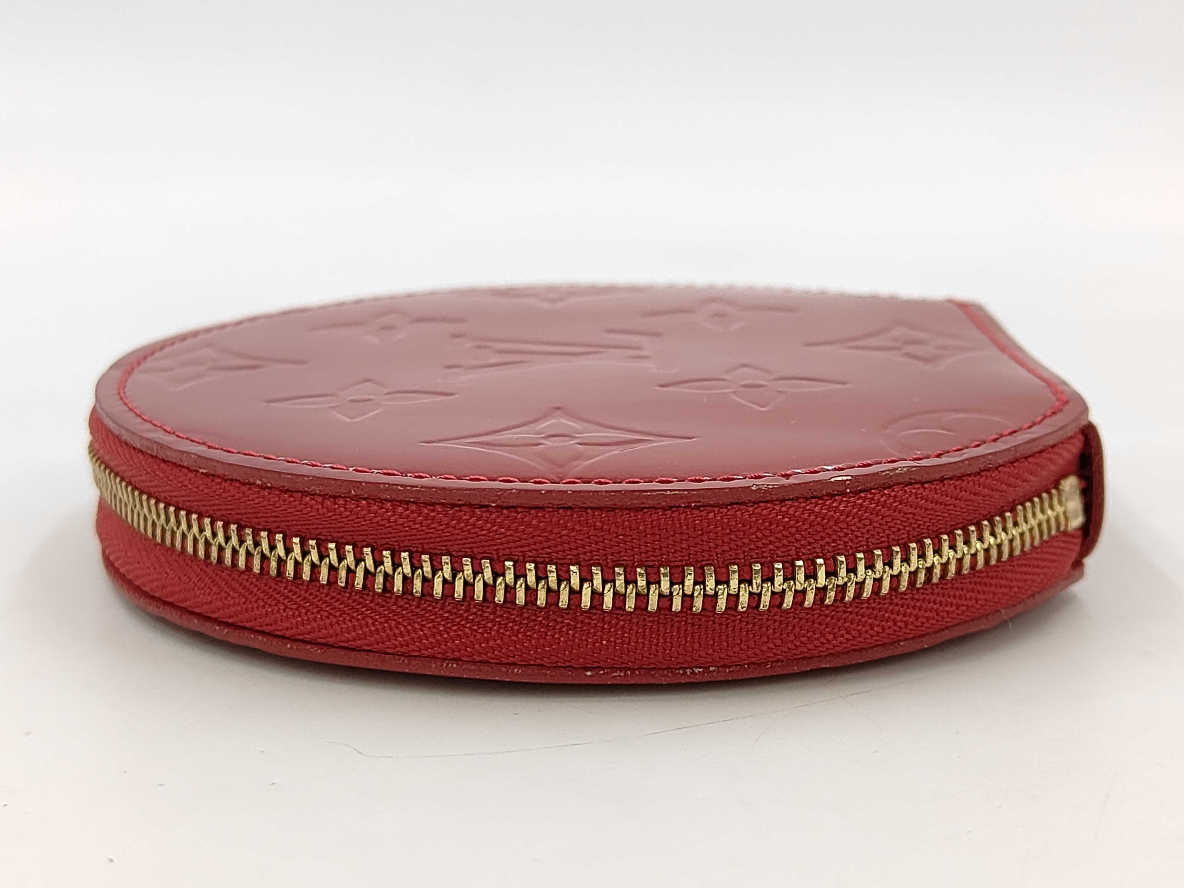 Monogram Vernis Portemonnaie Chapeau M91417 Coin Case — view 4