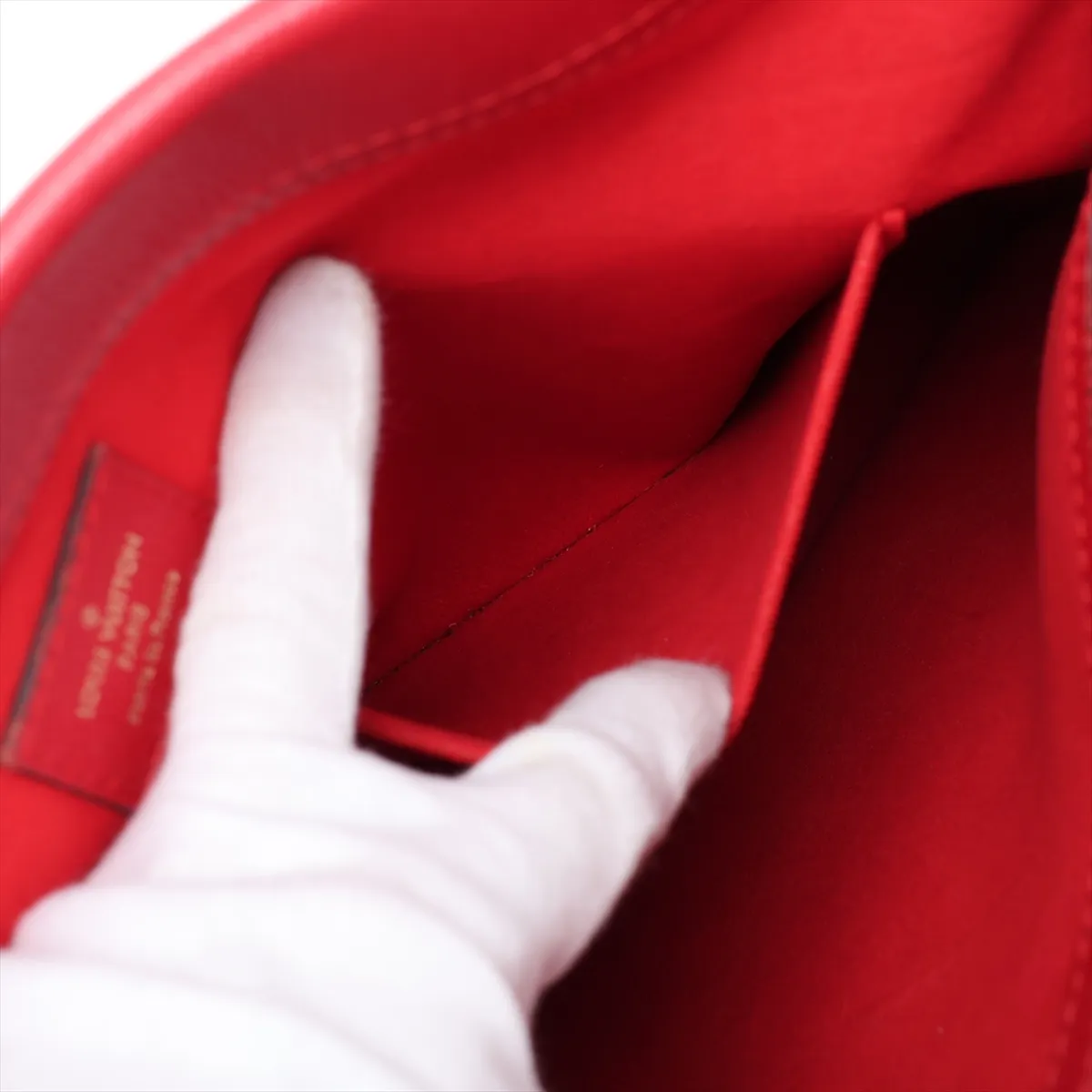 Monogram Pallas Shopper M51197 AH4175 Brown x Red — view 11