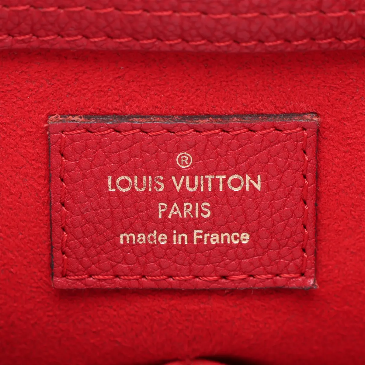 Monogram Pallas Shopper M51197 AH4175 Brown x Red — view 12