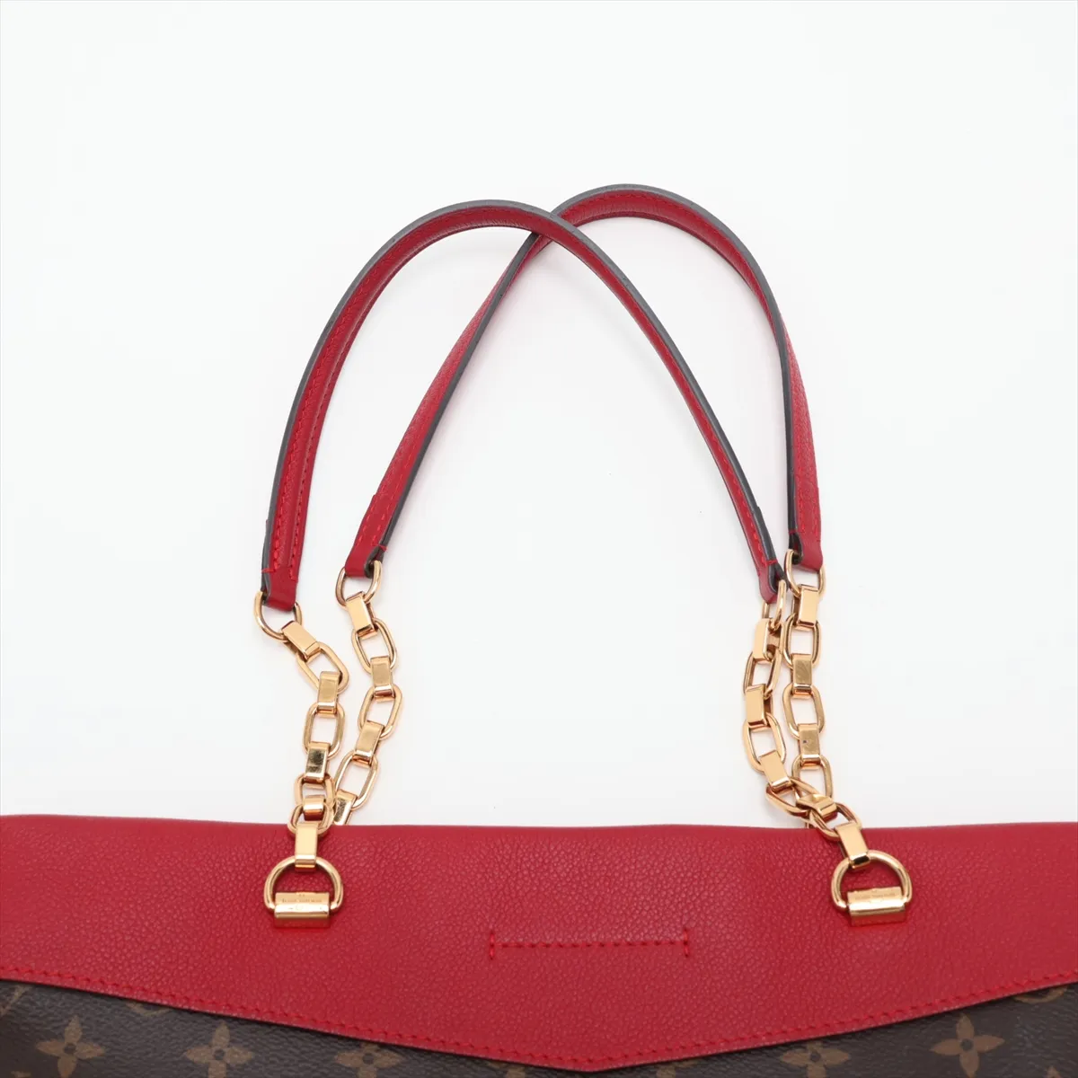 Monogram Pallas Shopper M51197 AH4175 Brown x Red — view 6