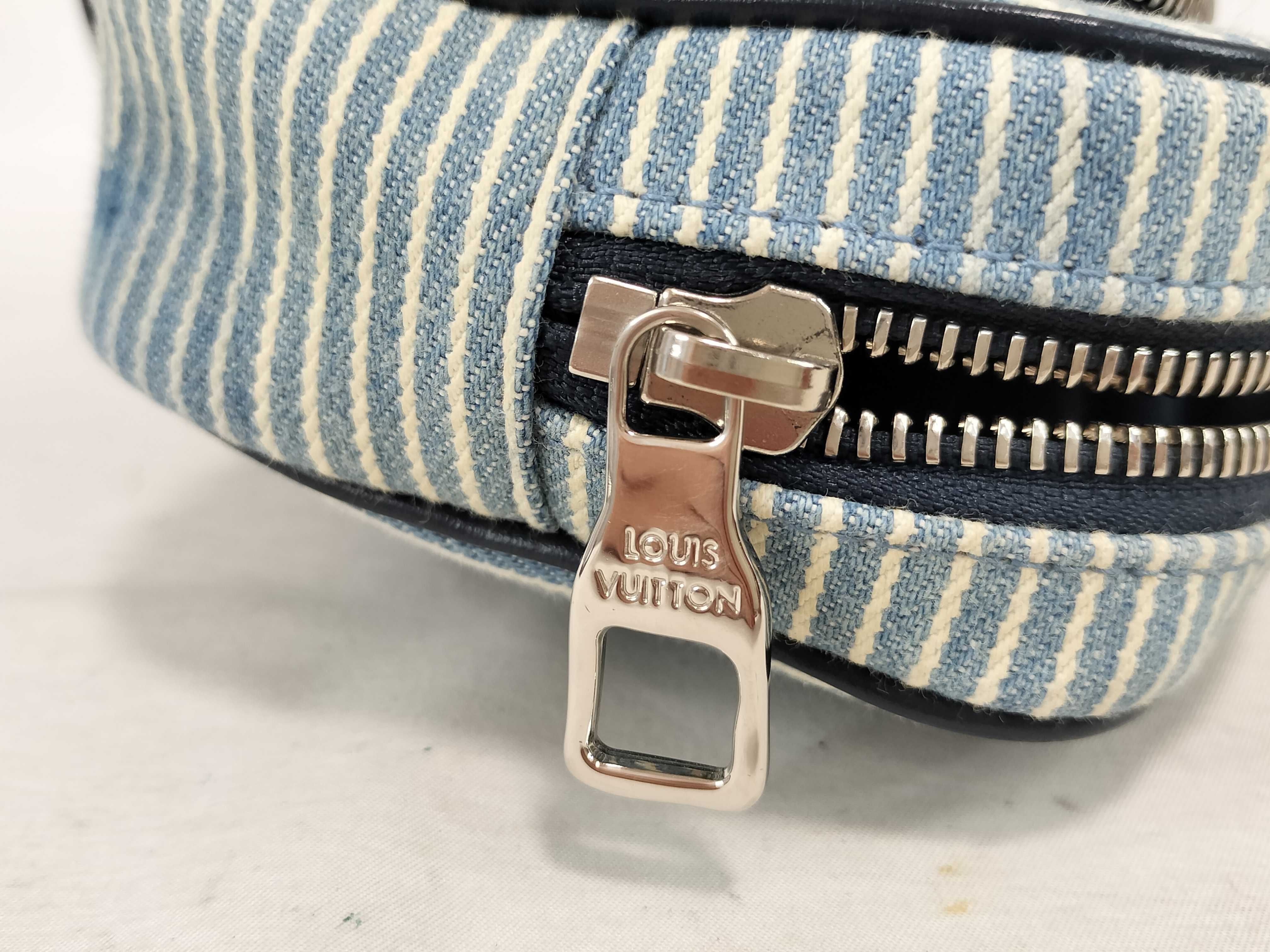 FR- Monogram Outdoor Pochette M80462 FW0251 Blue Shoulder Bag — view 13