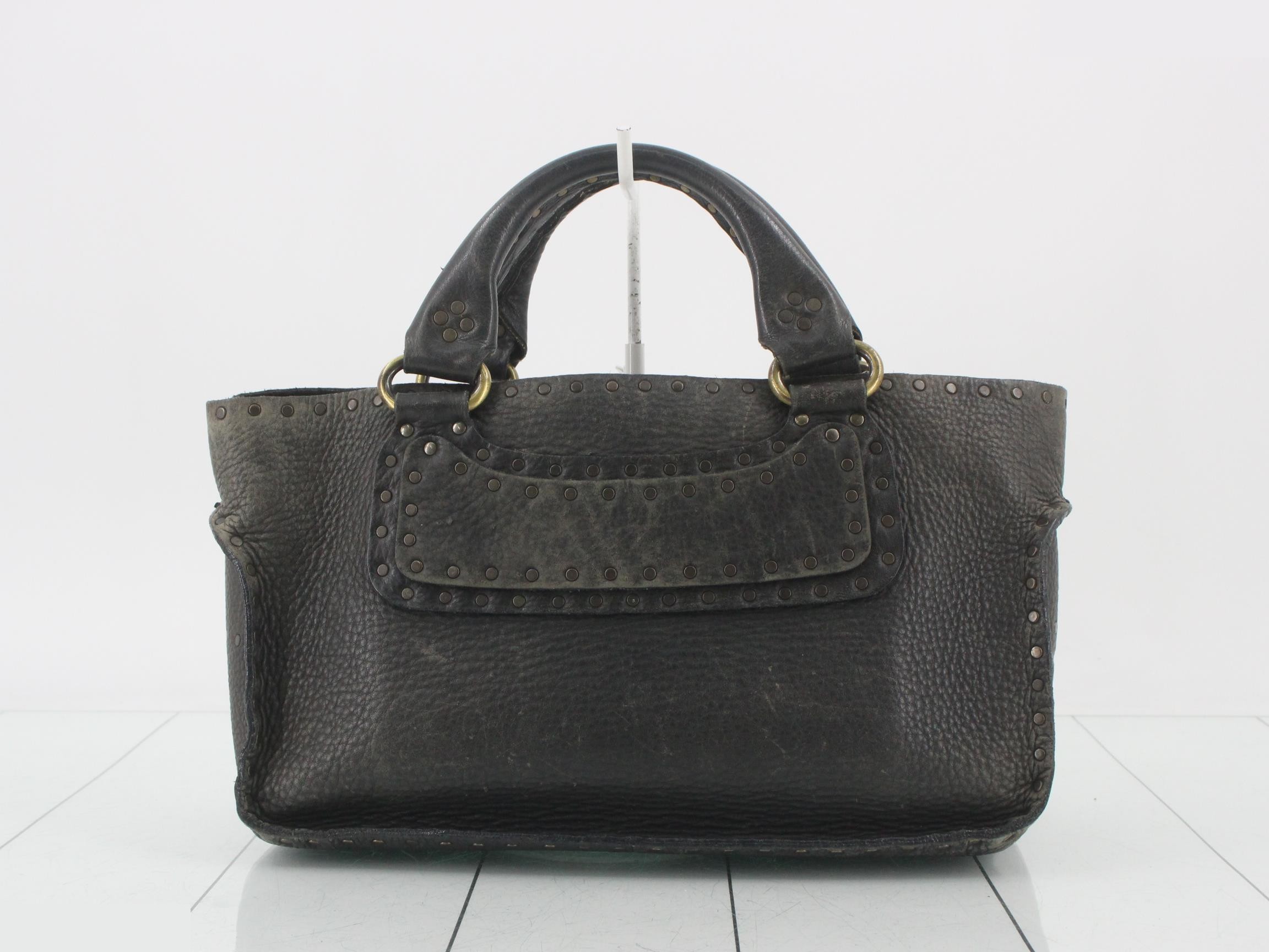 Leather studded boogie bag, other line bags/handbags — view 2