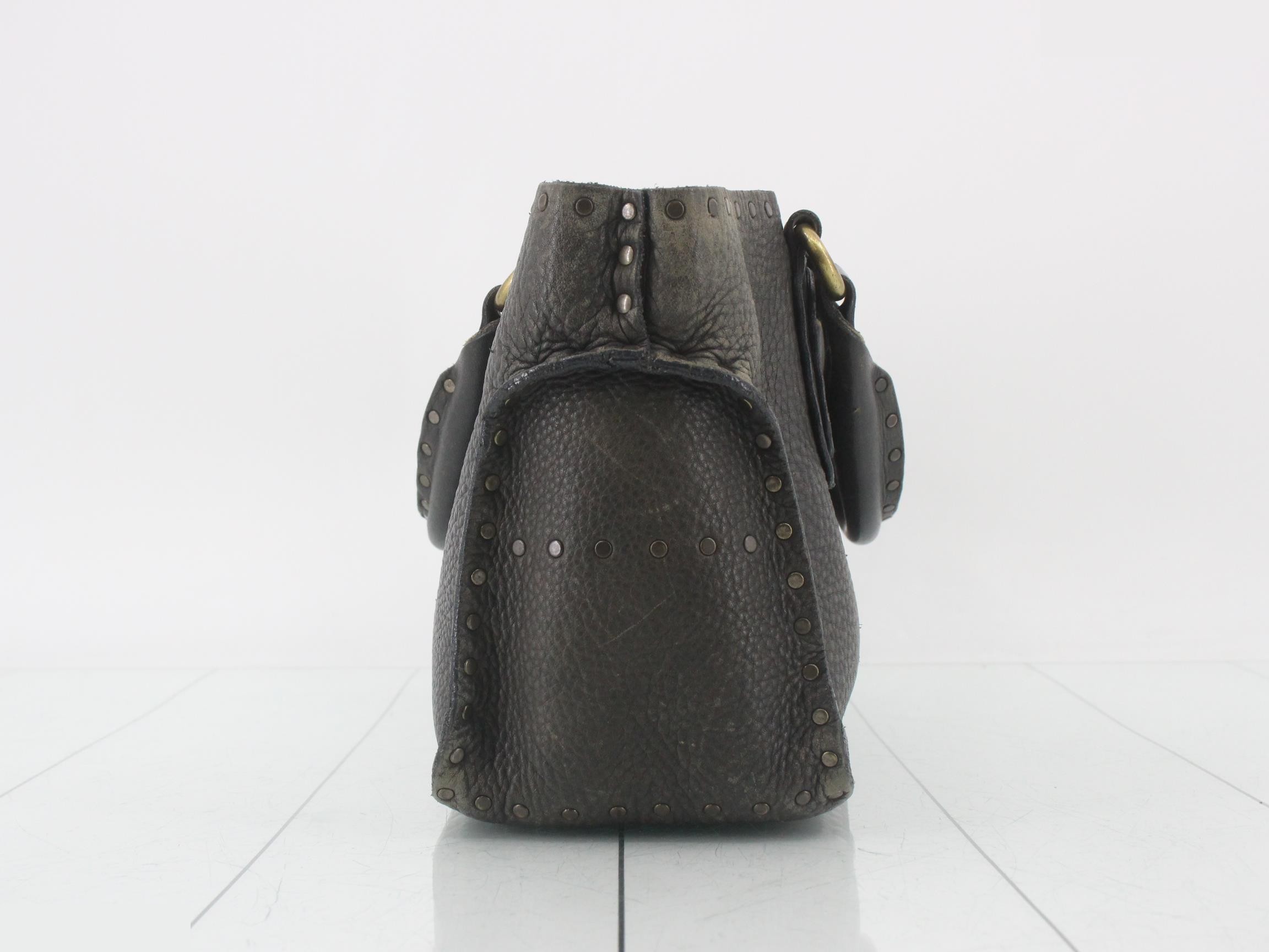 Leather studded boogie bag, other line bags/handbags — view 3