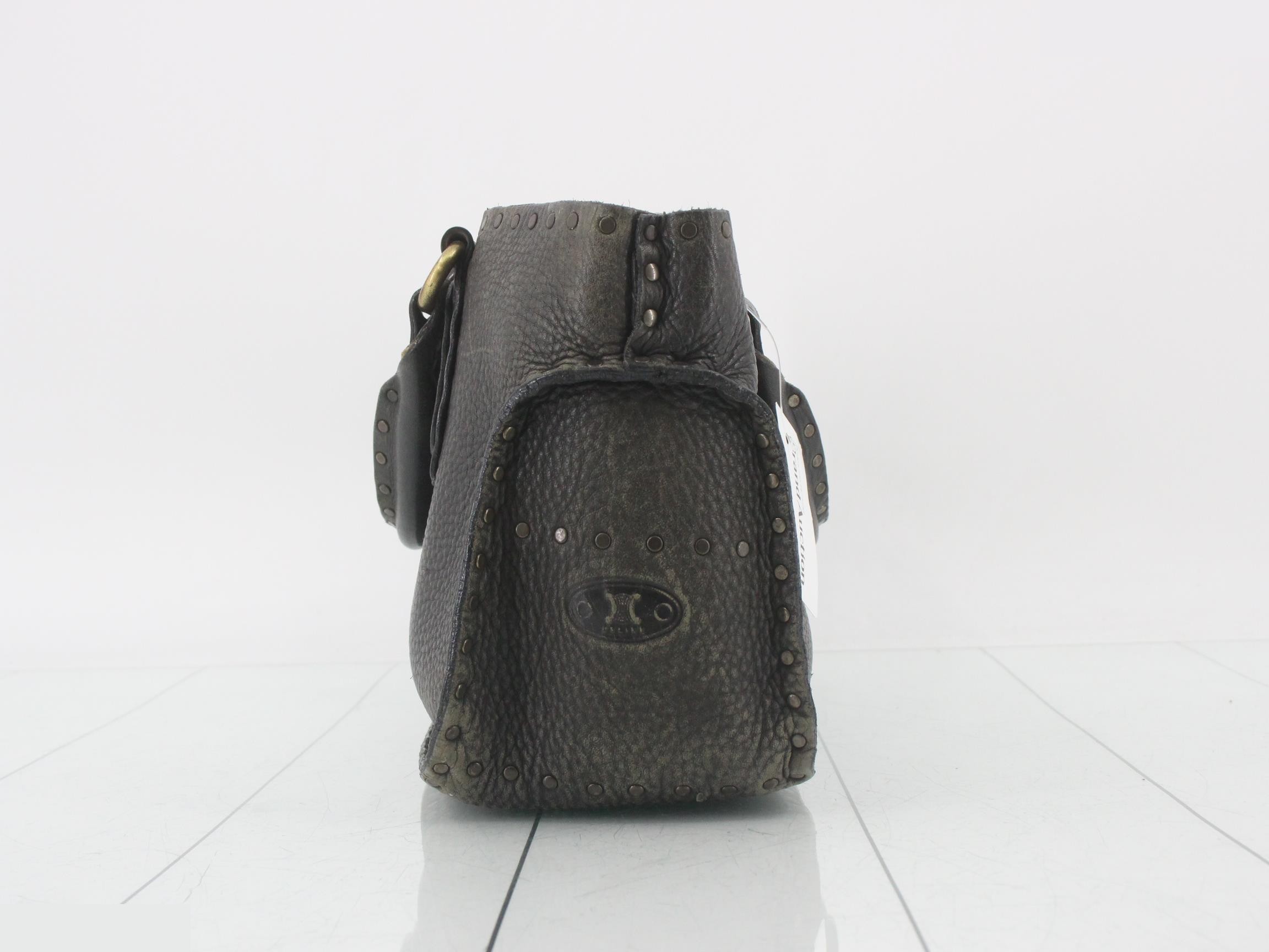 Leather studded boogie bag, other line bags/handbags — view 4