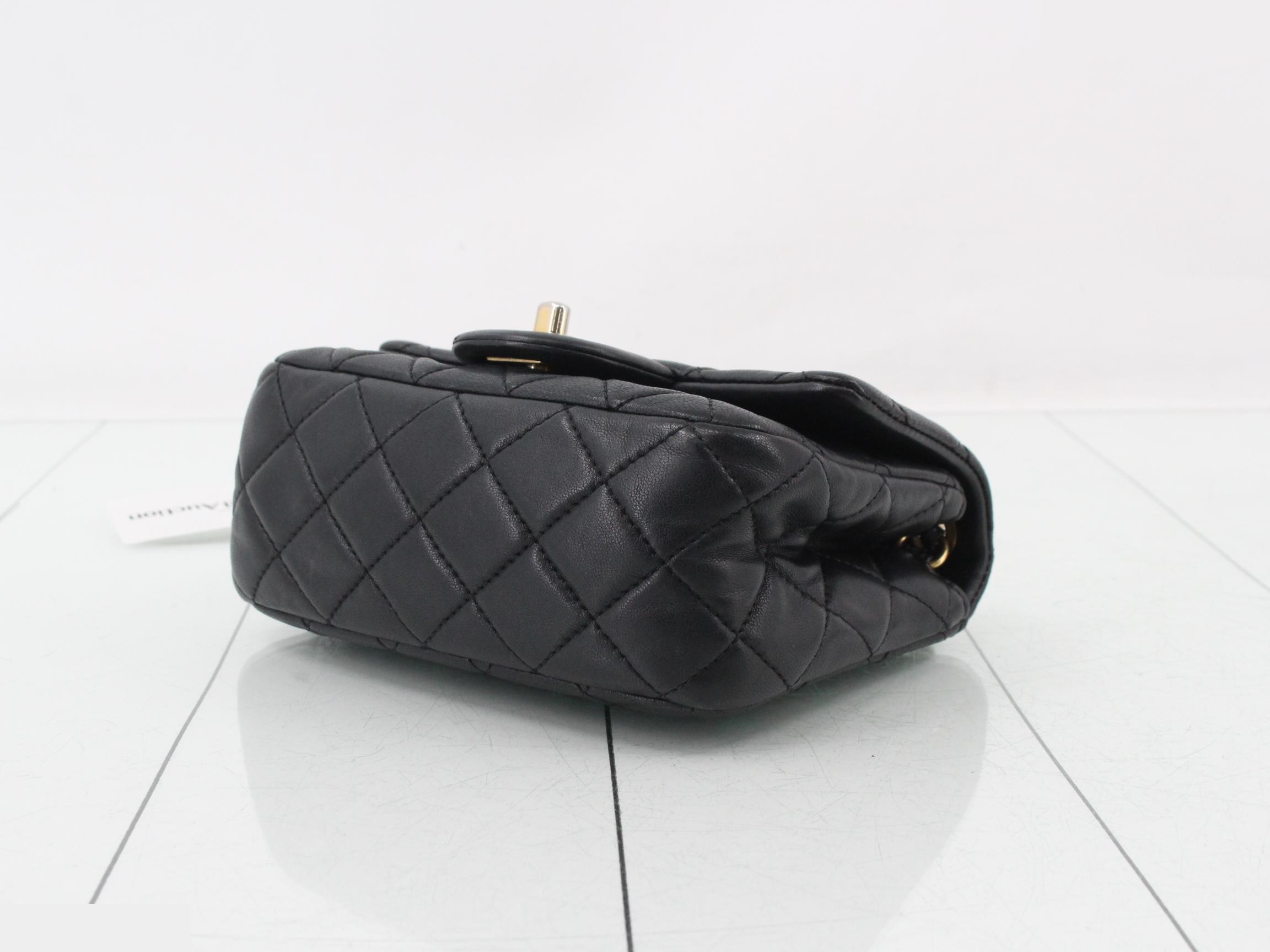Matelassé Lambskin Chain Shoulder Bag — view 6
