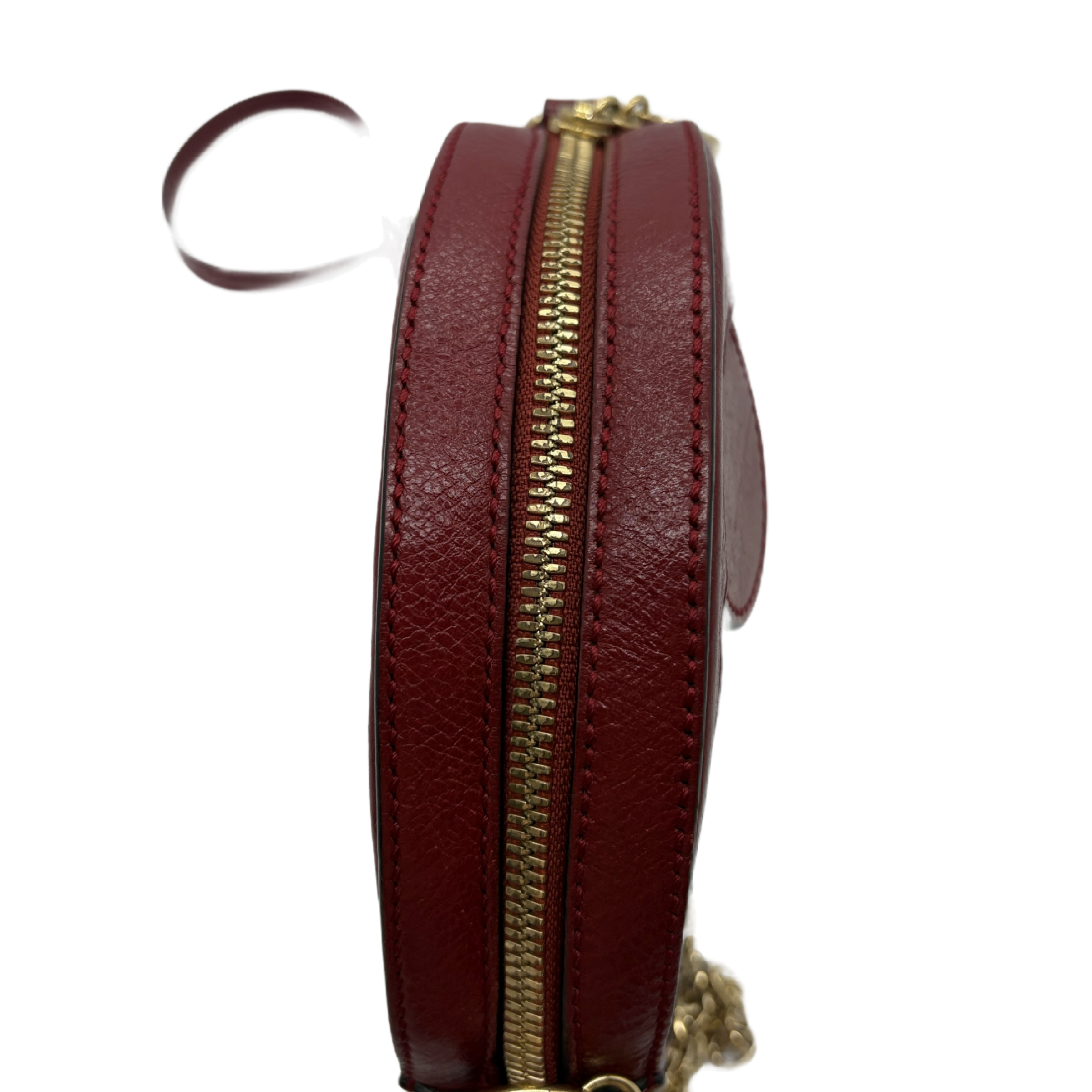 Ophidia Suede Round Mini Shoulder Bag — view 6