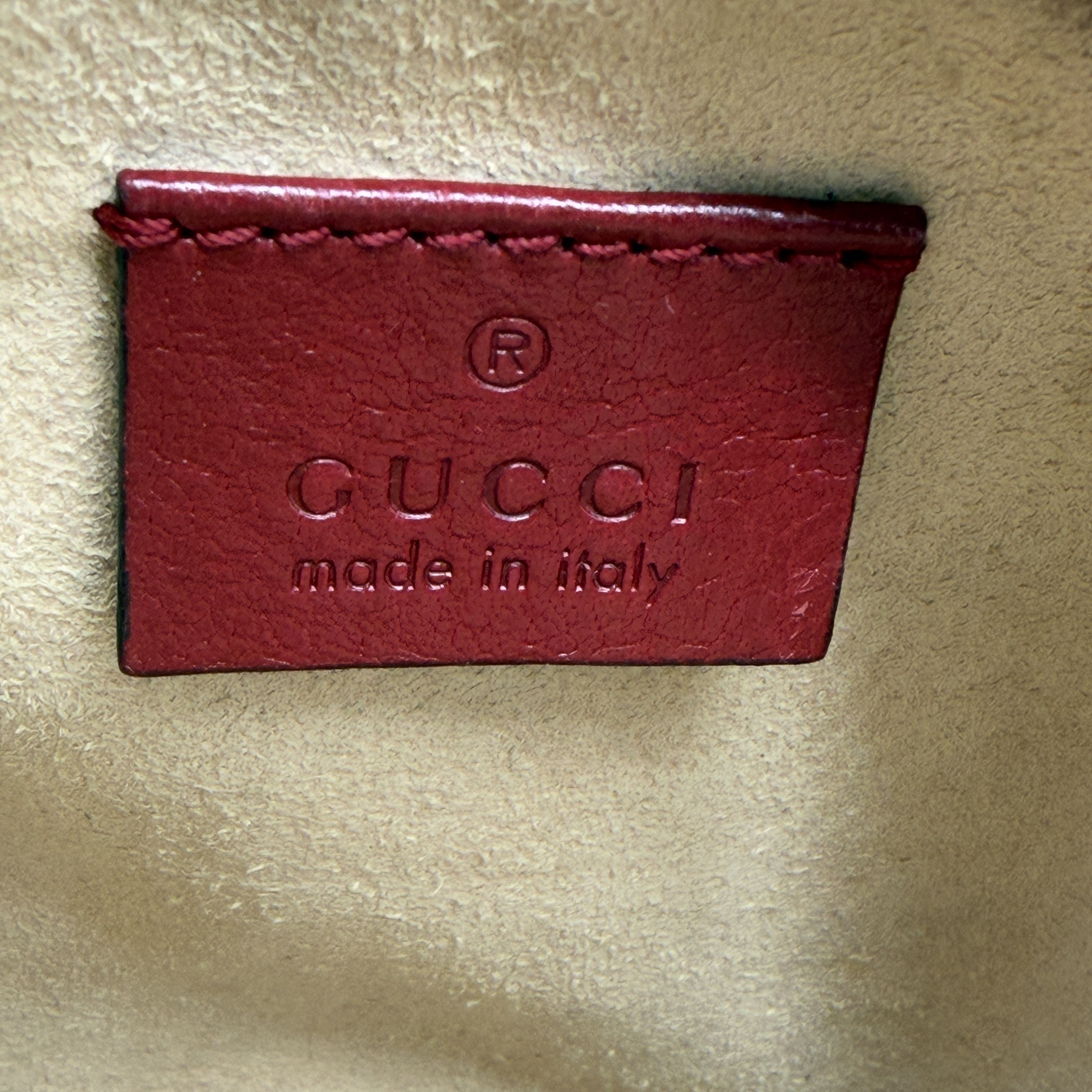 Ophidia Suede Round Mini Shoulder Bag — view 9