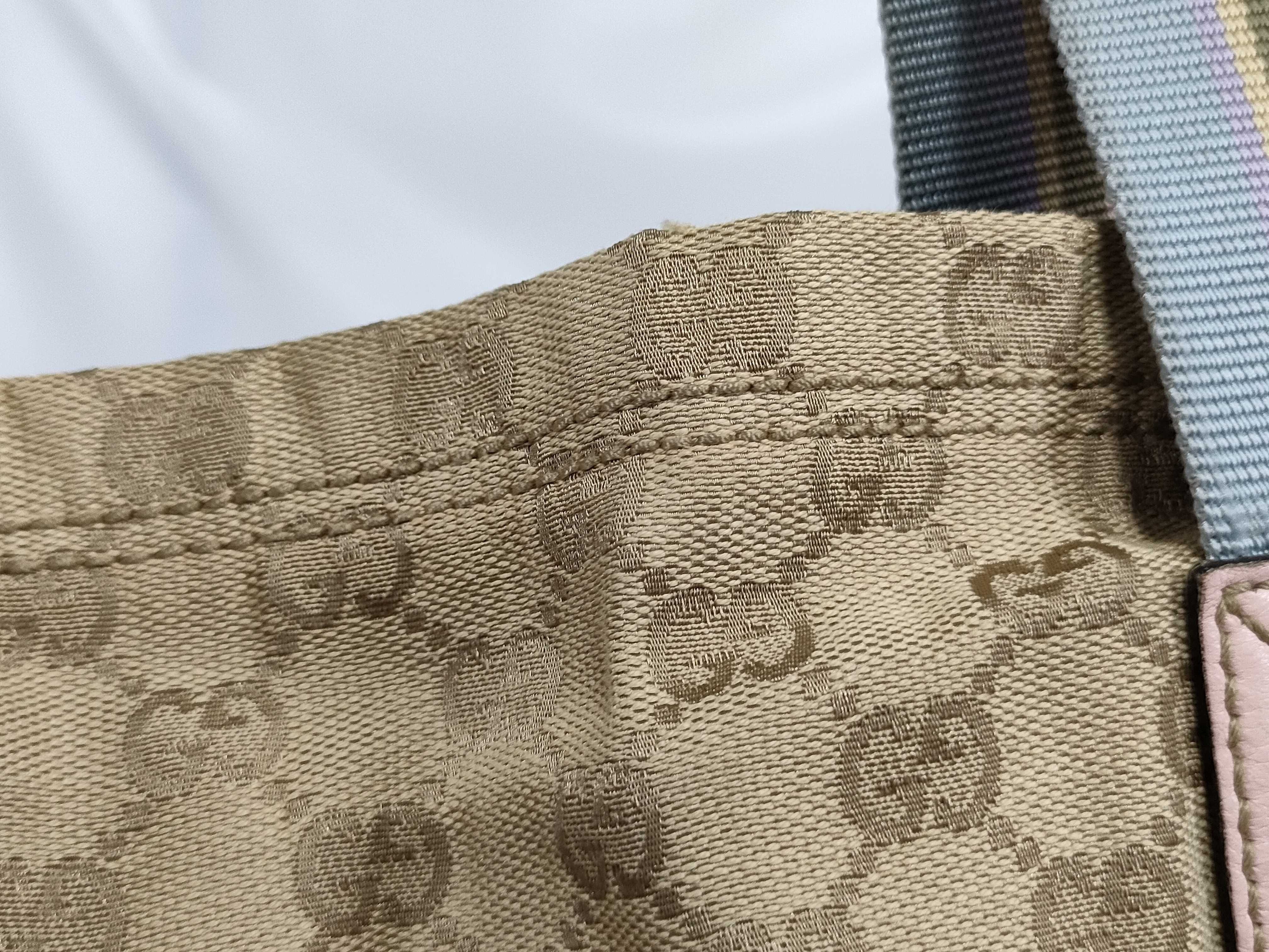 GG Canvas Web Tote Bag — view 11