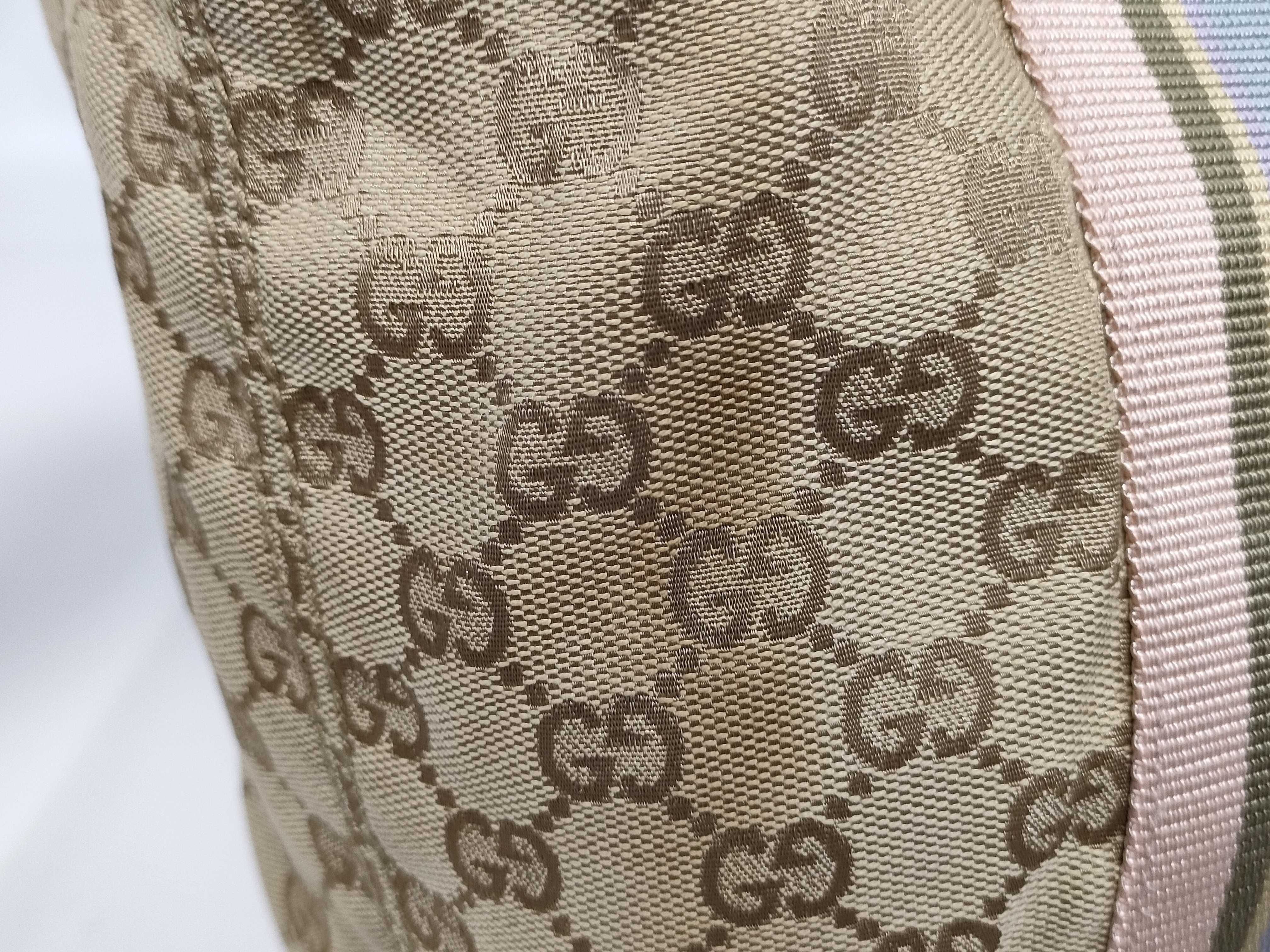 GG Canvas Web Tote Bag — view 12