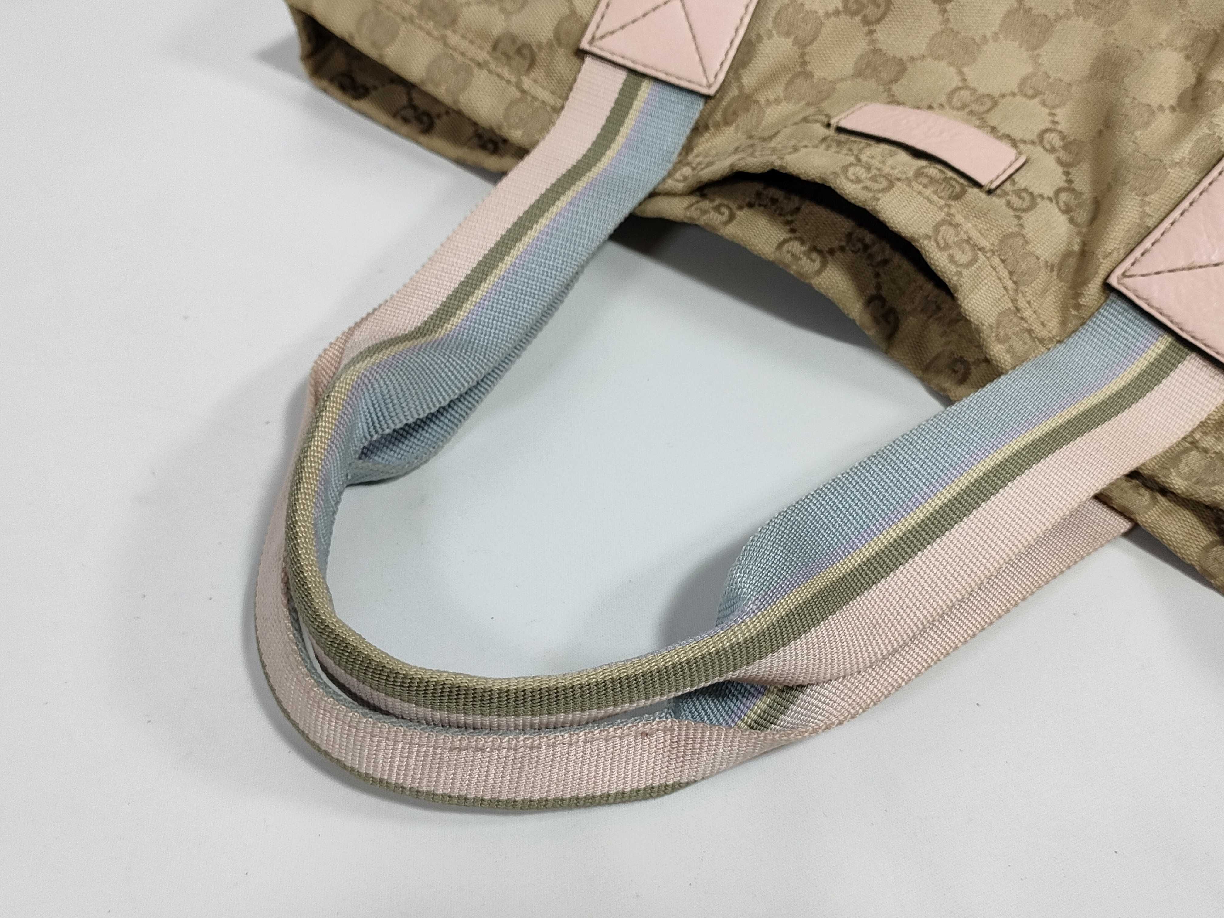 GG Canvas Web Tote Bag — view 3