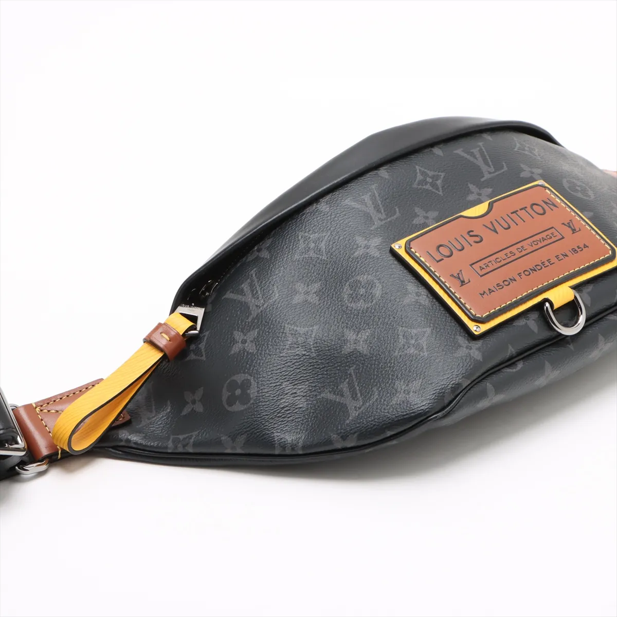 Monogram Eclipse Discovery Bum Bag M45220 CA0270 Black RFID Reactive — view 4