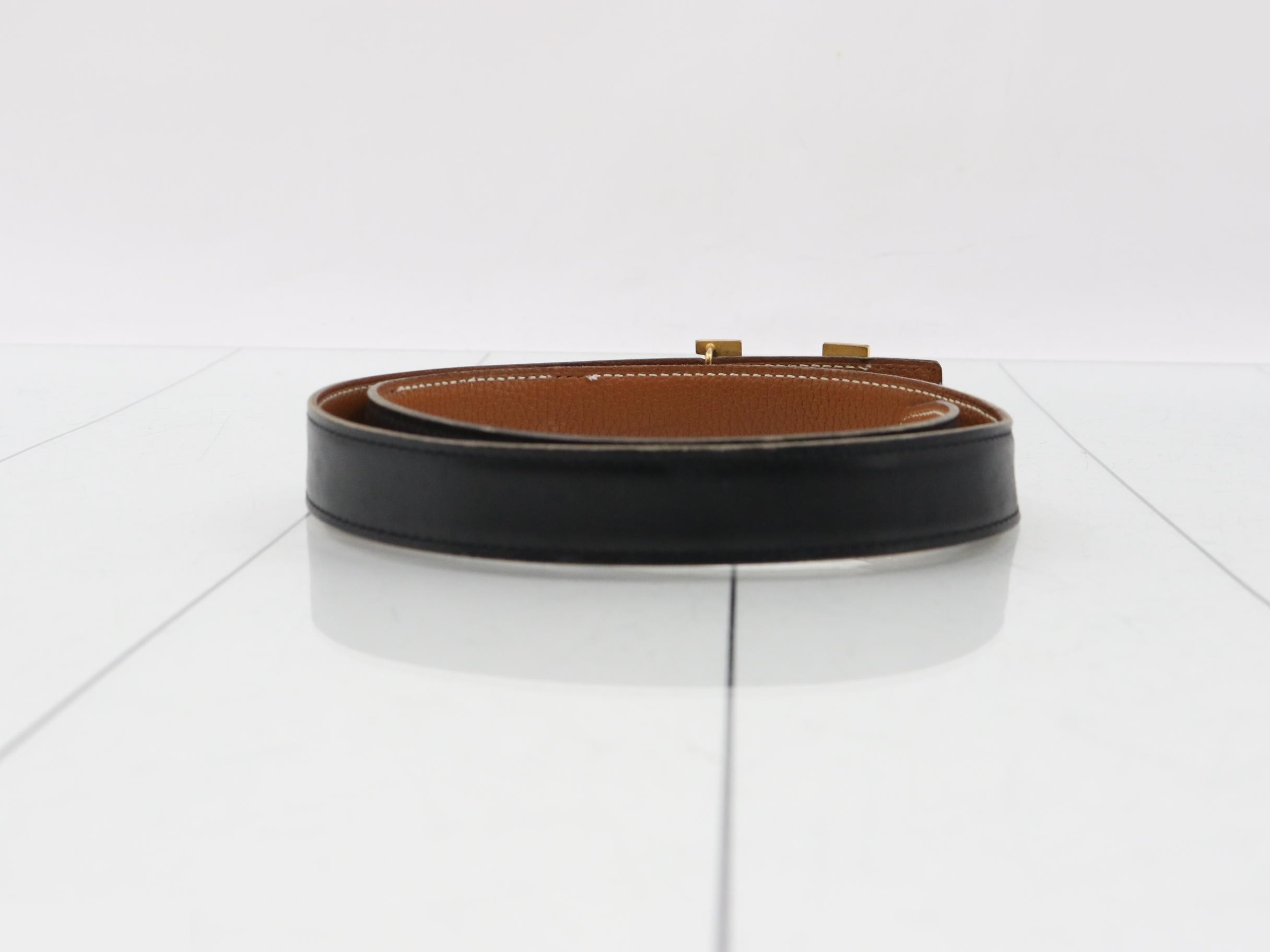 belt with G stamp. — view 2