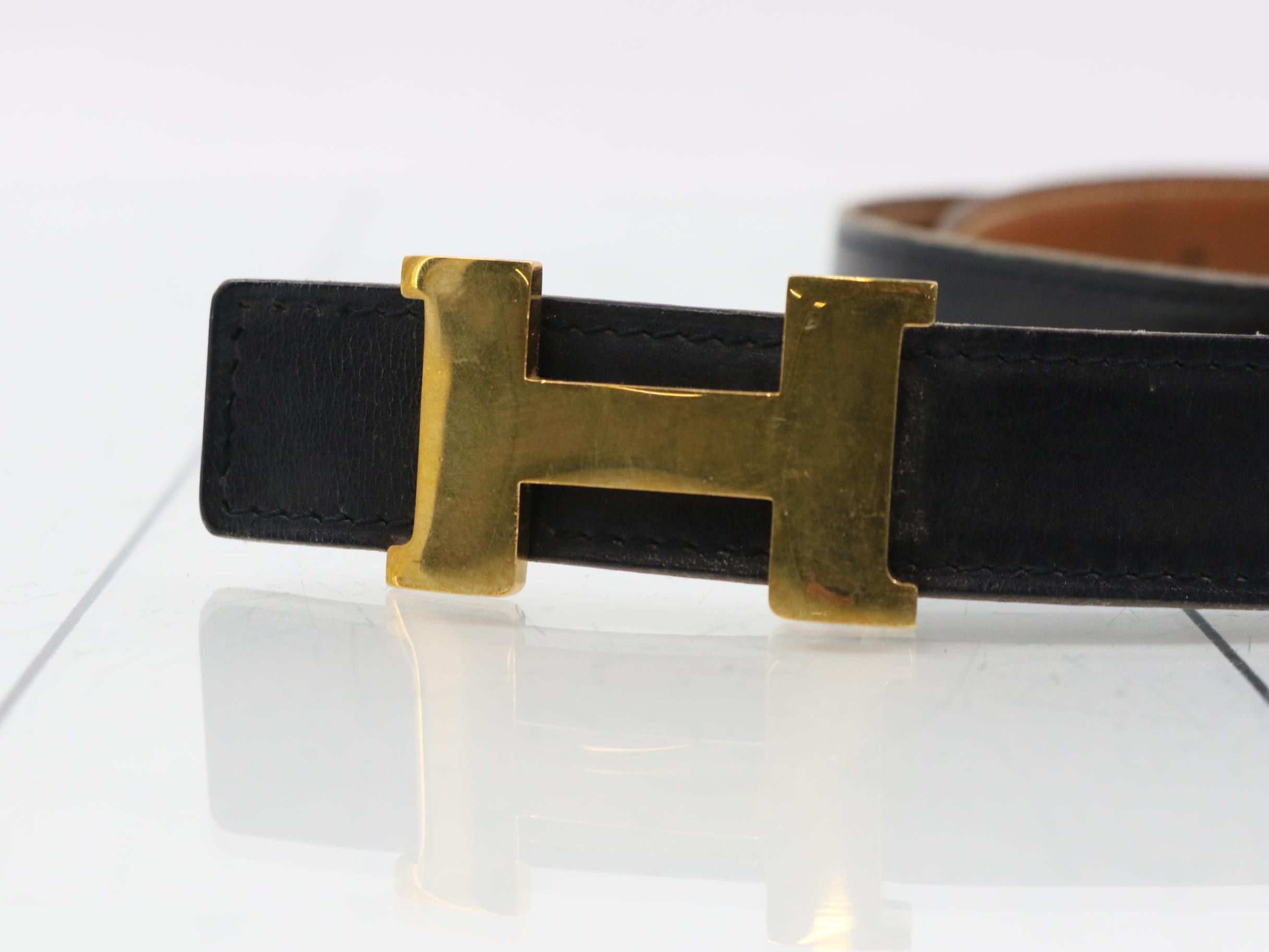 belt with G stamp. — view 3