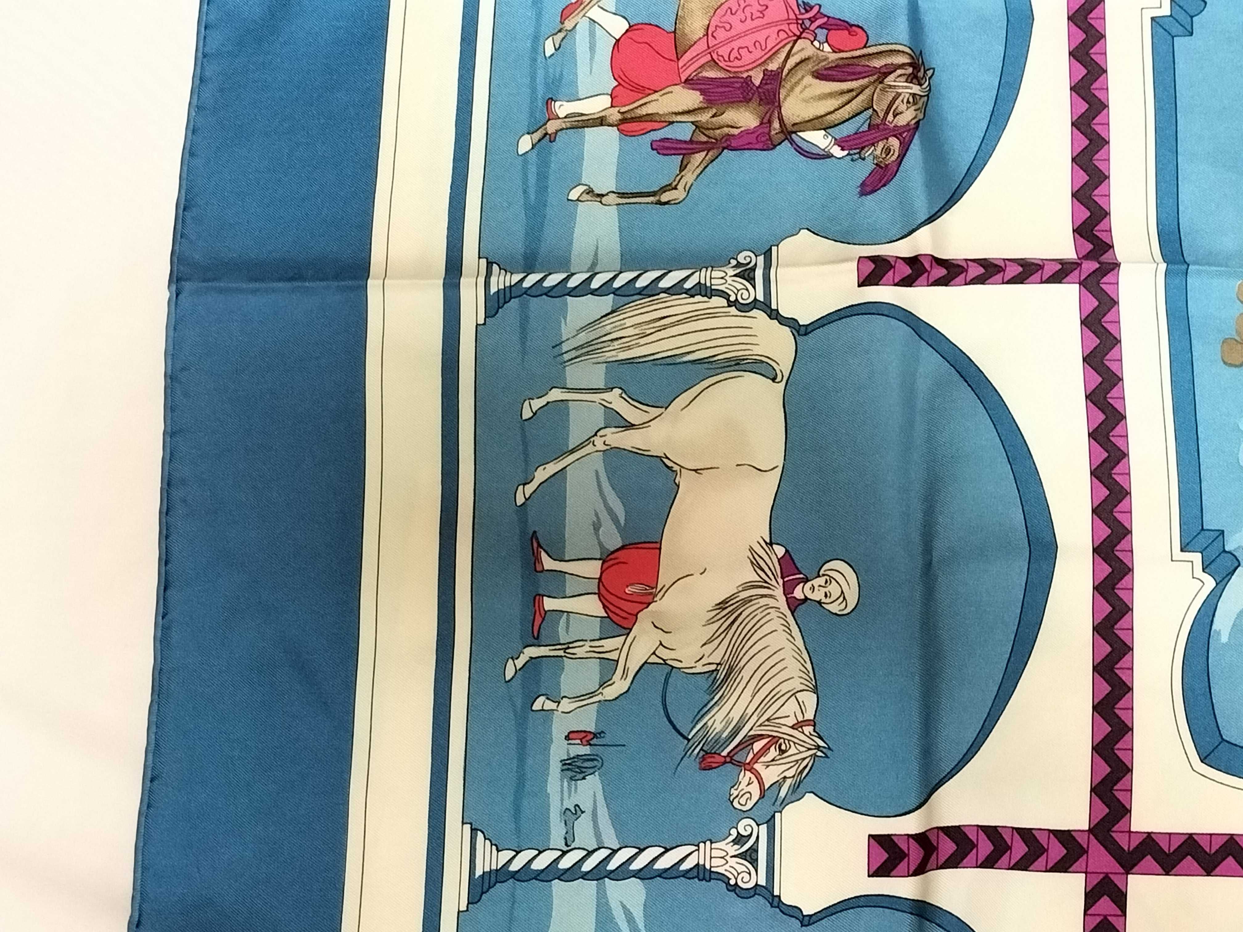 Carre Cavaliers Arabes (Arabian Horses) Blue Other Accessories — view 12