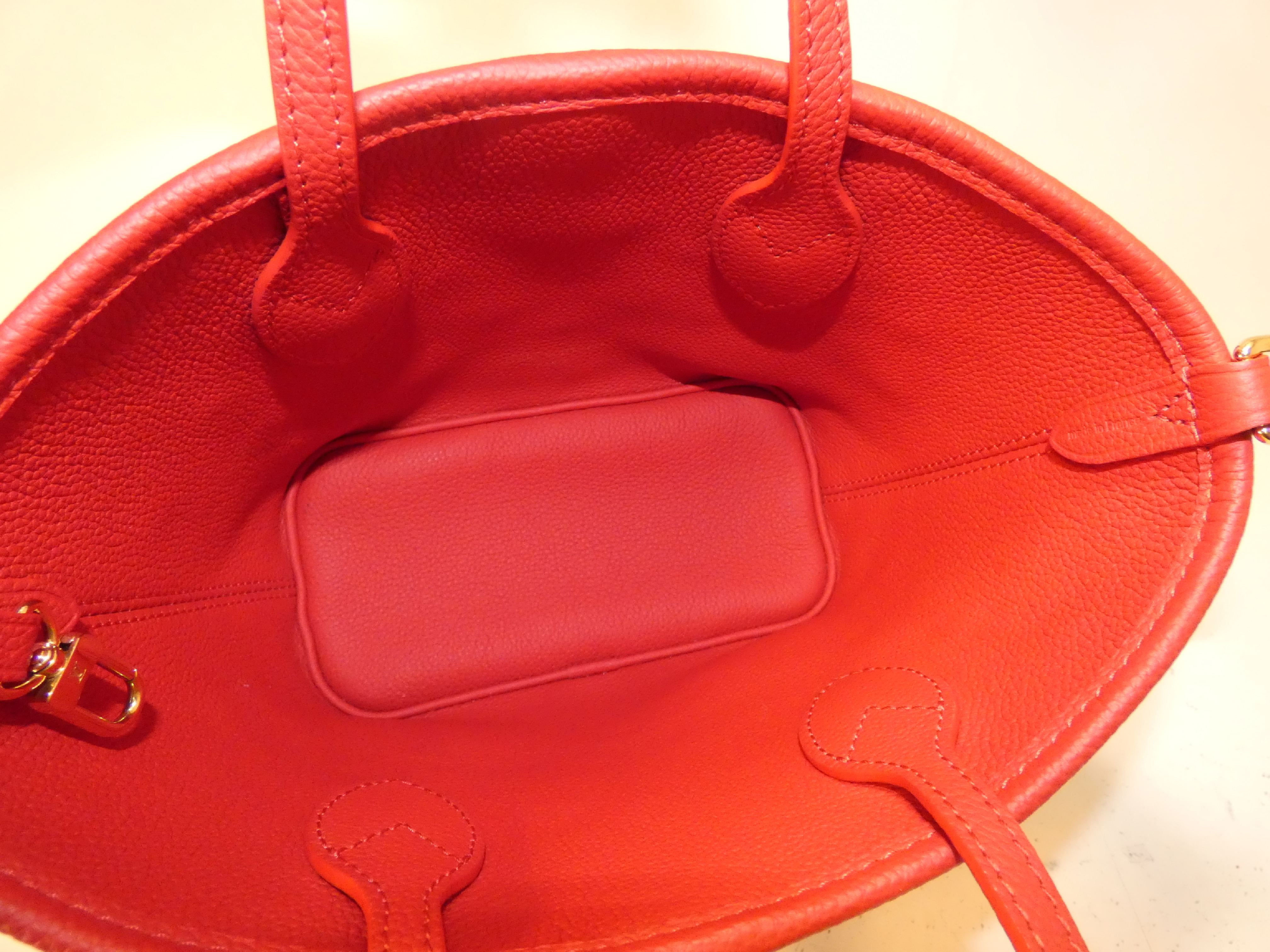 2-way Cherry Neverfull Cherry Denim Inside Out BB Takashi Murakami Hand Pouch Shoulder Bag — view 8