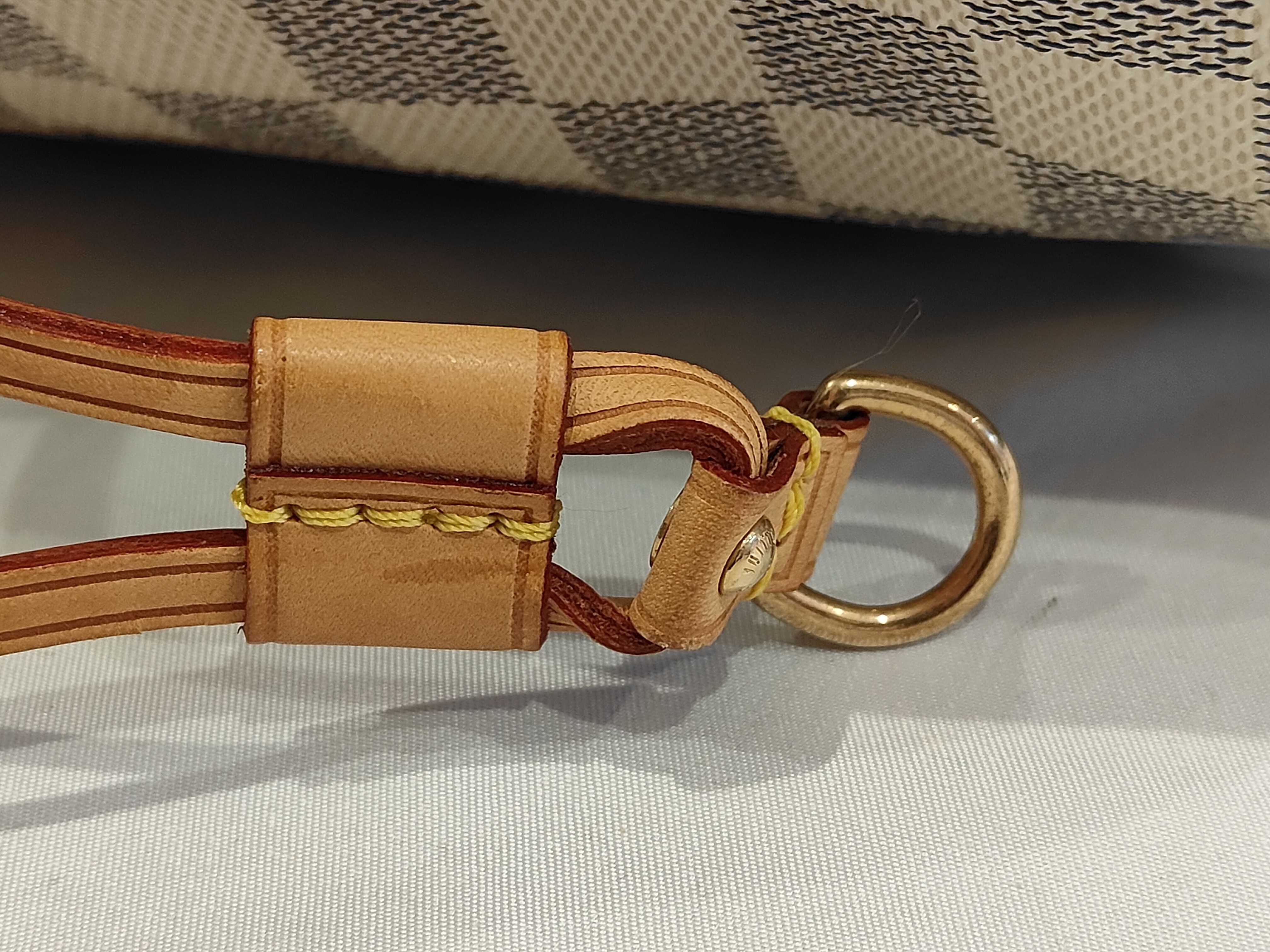 Damier Azur Neverfull PM Tote Bag — view 6