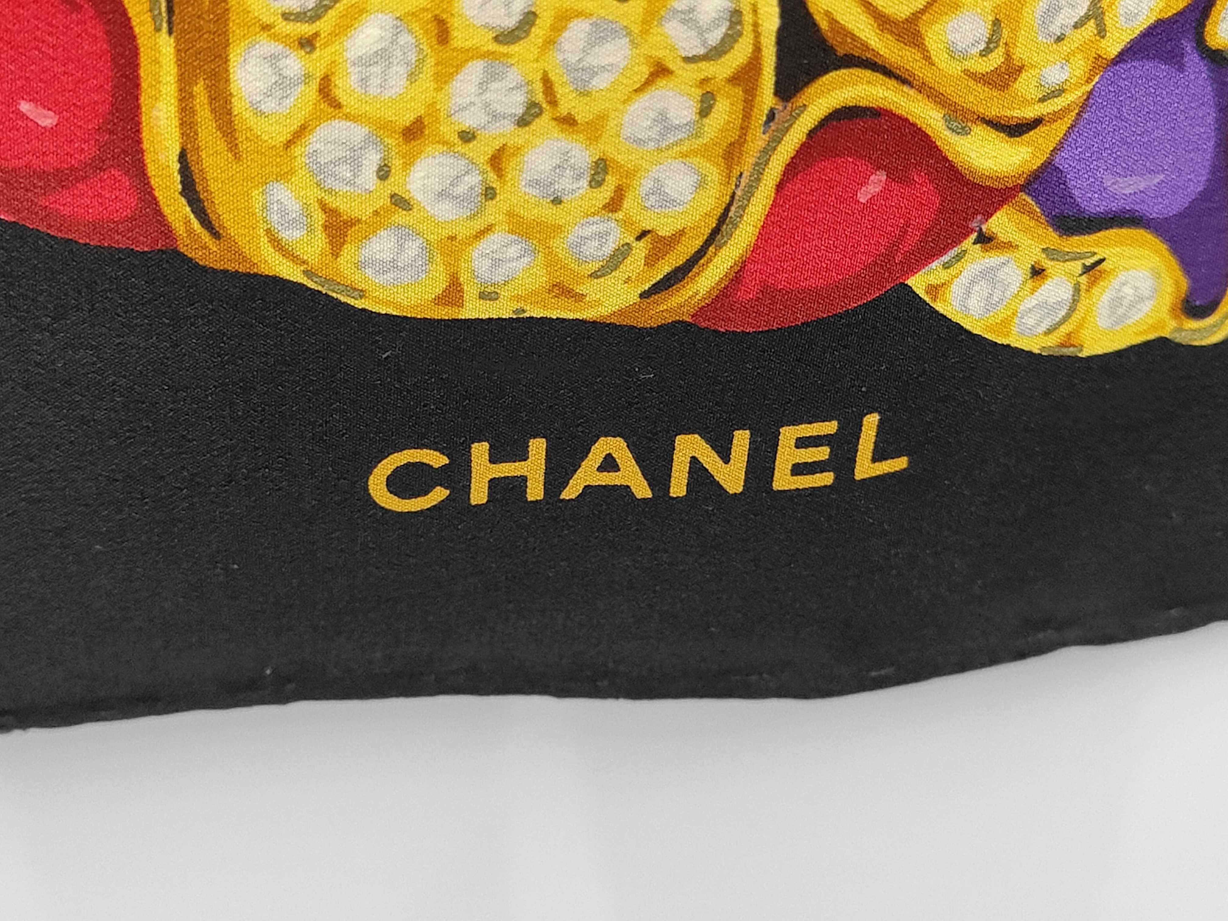 silk scarf with jewel pattern, other accessories. — view 3
