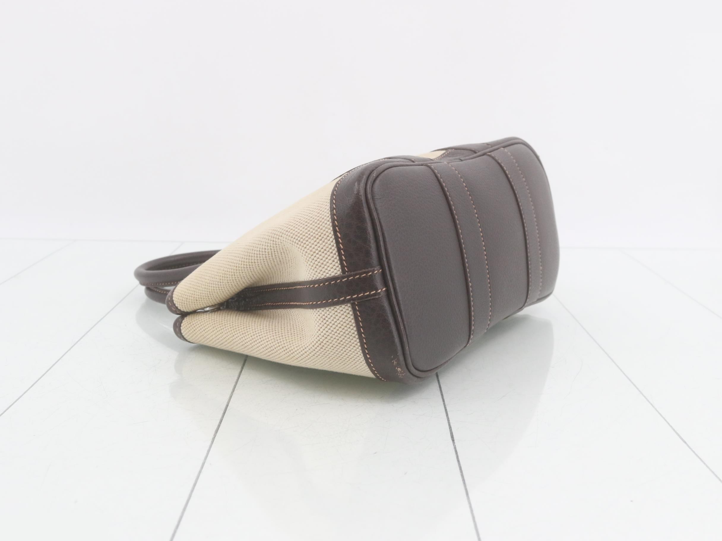 Garden Party TTPM Canvas/Leather Handbag ( I stamp) — view 5