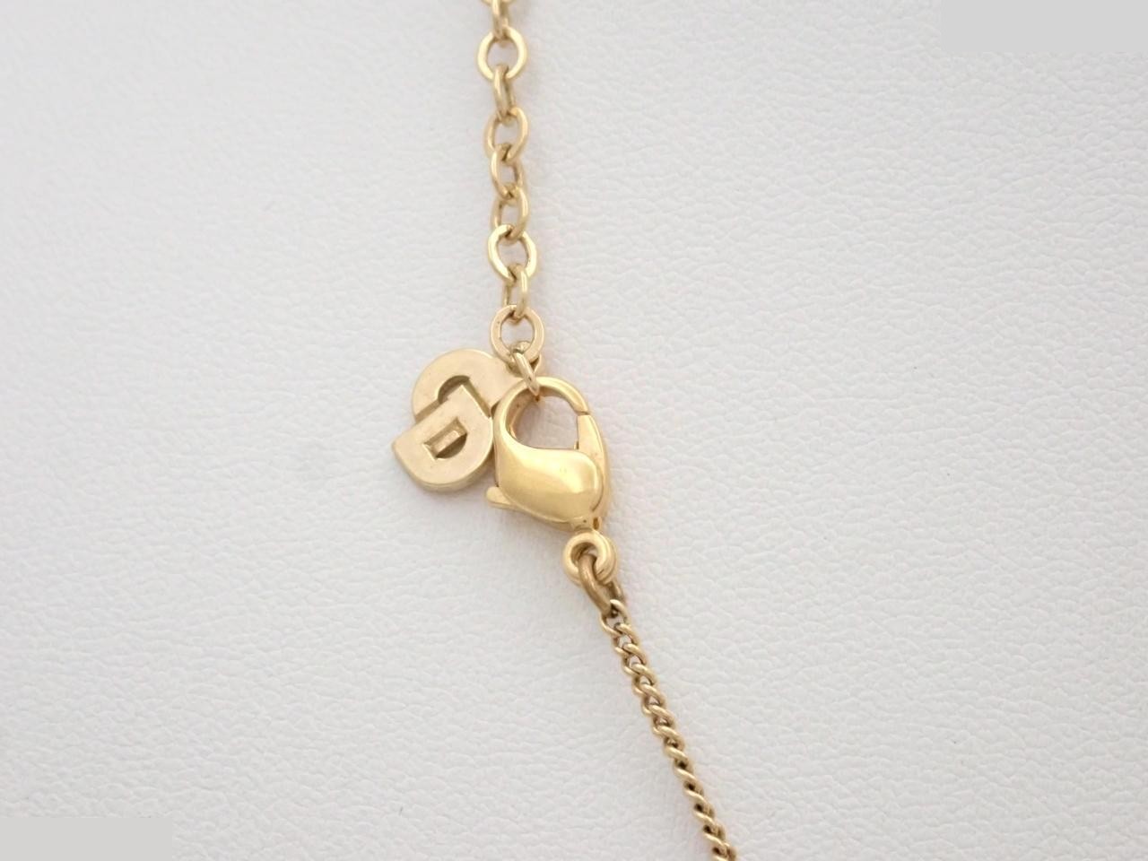 Gold necklace, chain approximately 44cm — view 2