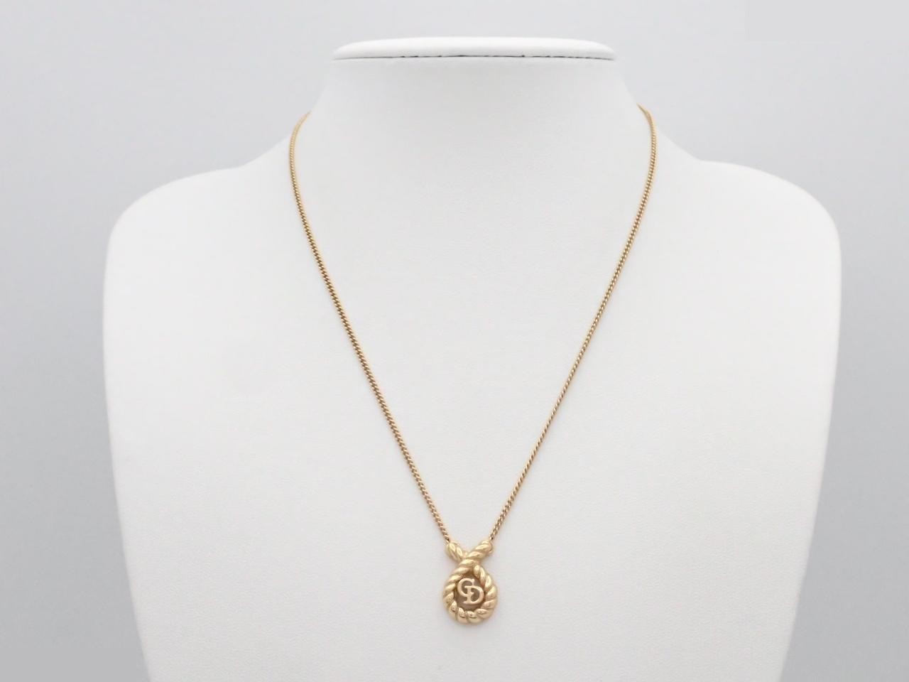 Gold necklace, chain approximately 44cm — view 3