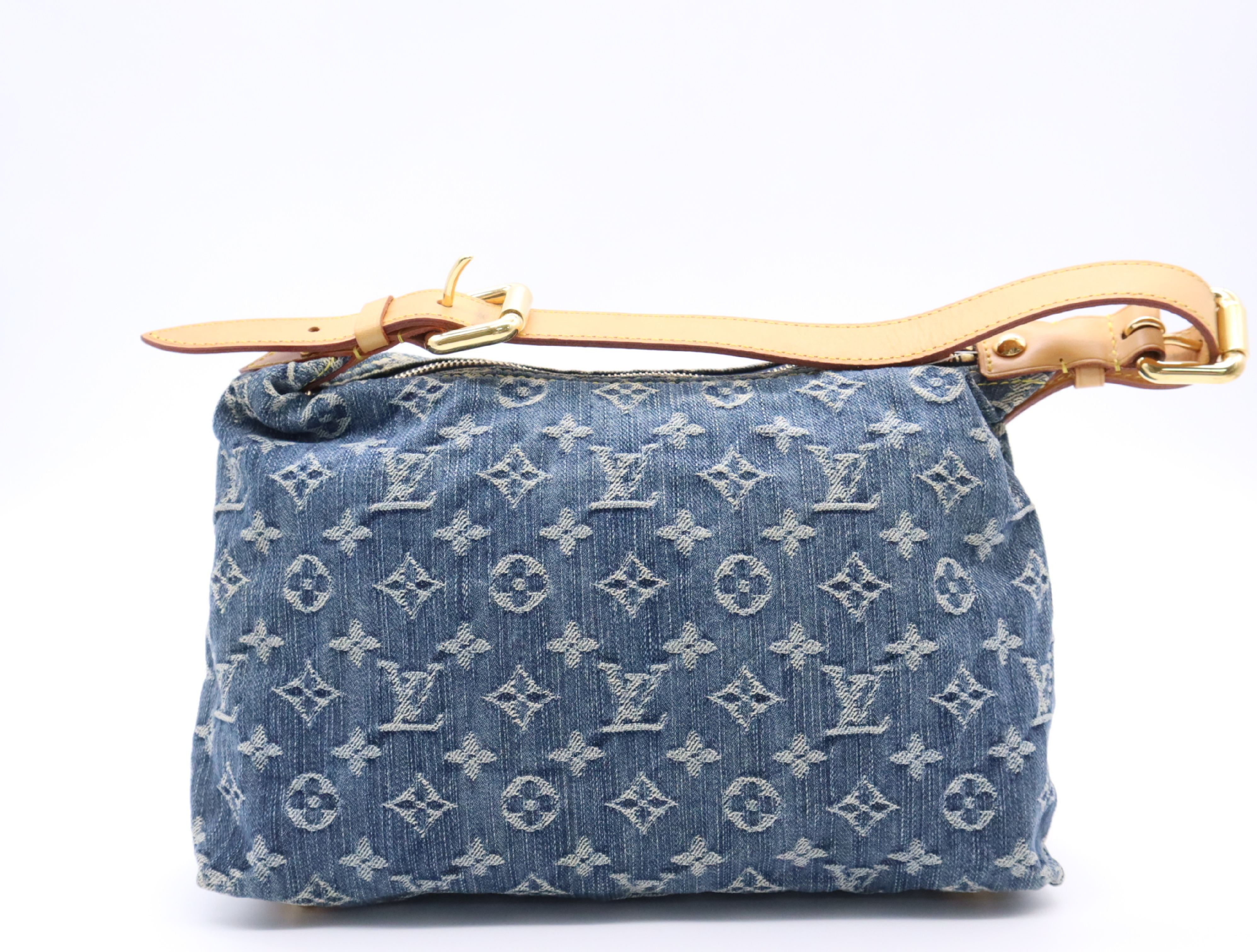 M95049 Denim Baggy PM Blue Handbag — view 2
